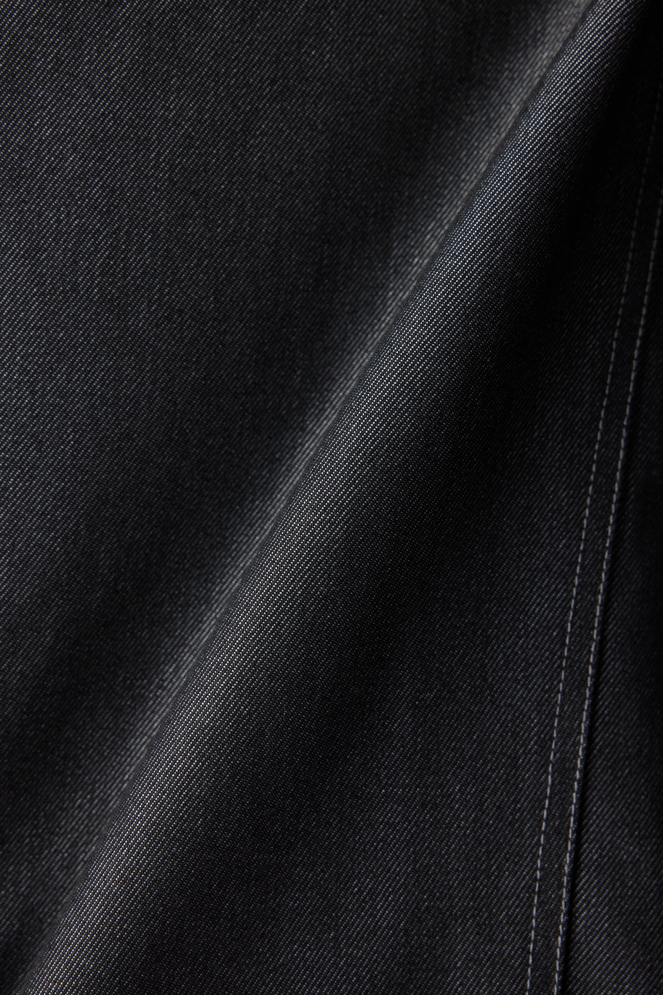 Collarless Trench-Women