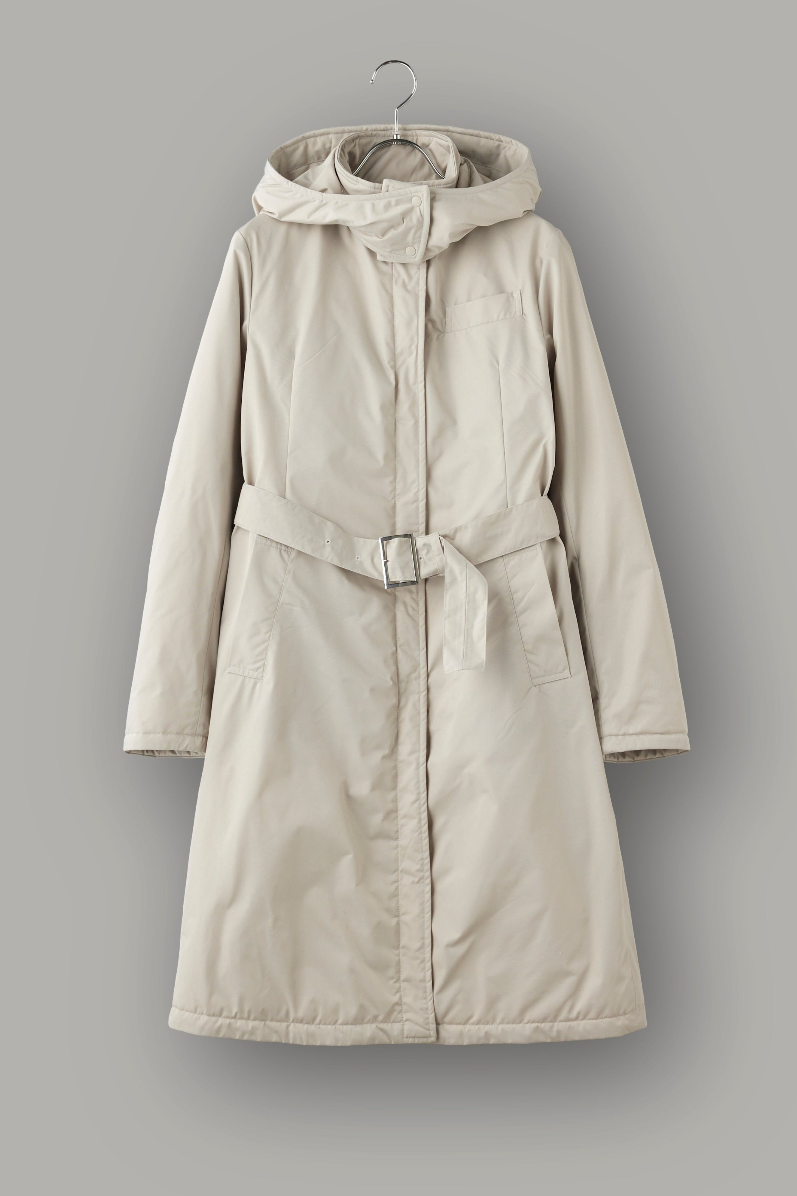 ウエストマークパーカーコート-Women