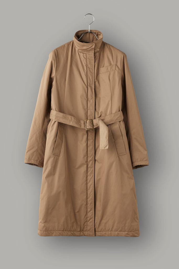 Waist Mark Parka Coat-Women