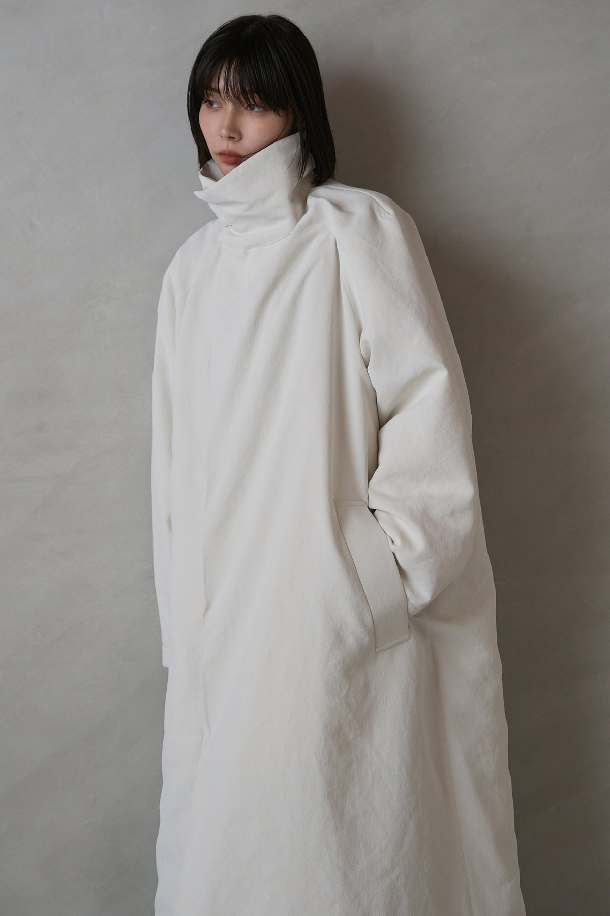 Stand Collar Coat — Unisex