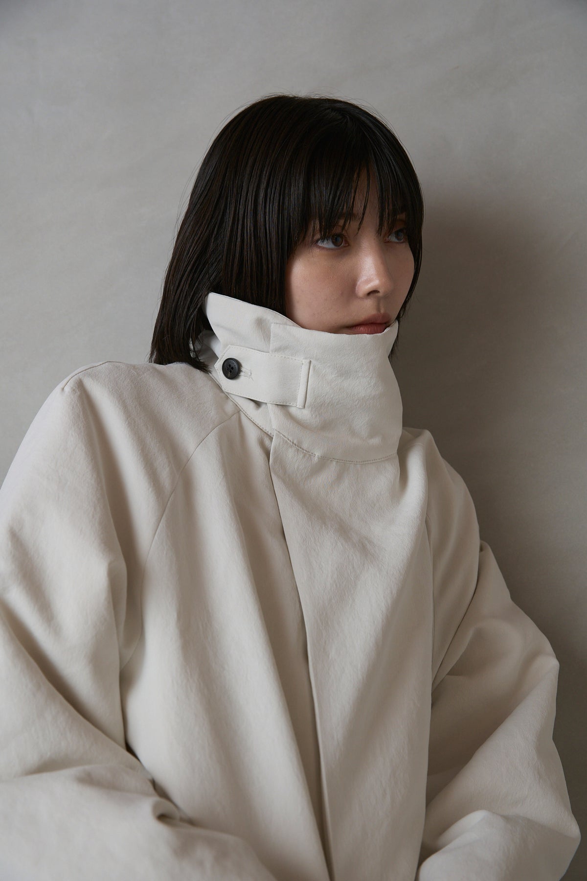 Stand Collar Coat — Unisex