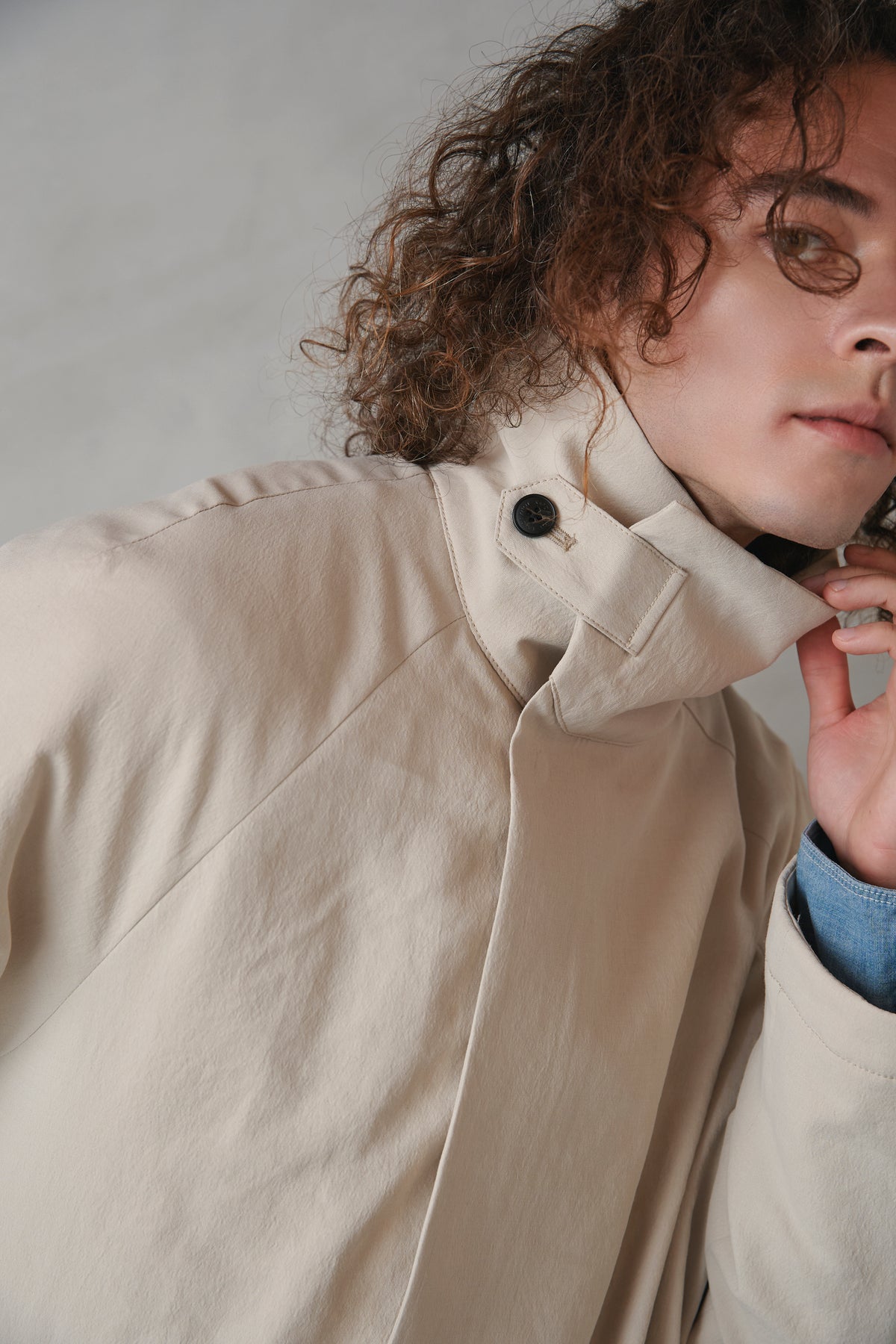 Stand Collar Coat — Unisex