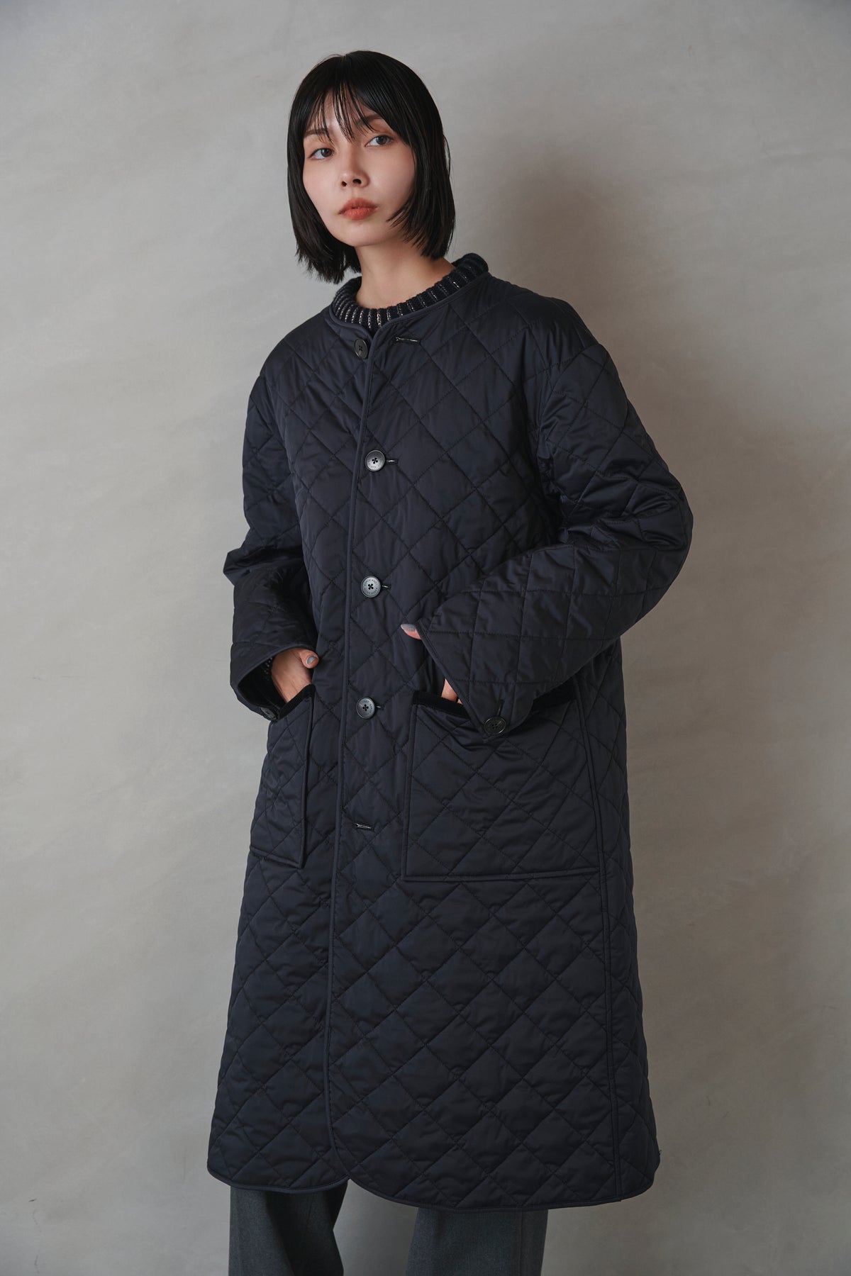 Quilted coat-Unisex