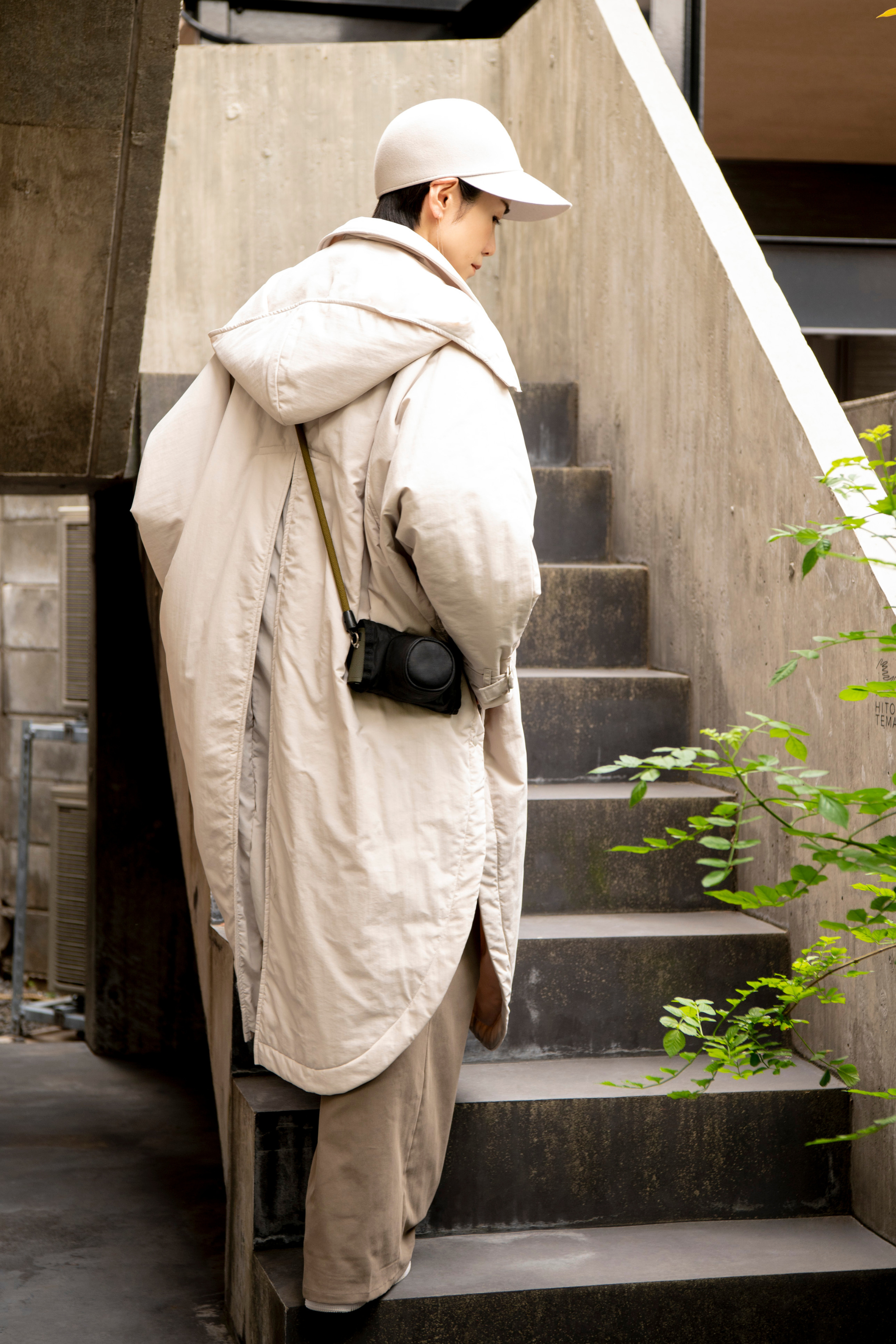 ポンチョコート-Unisex