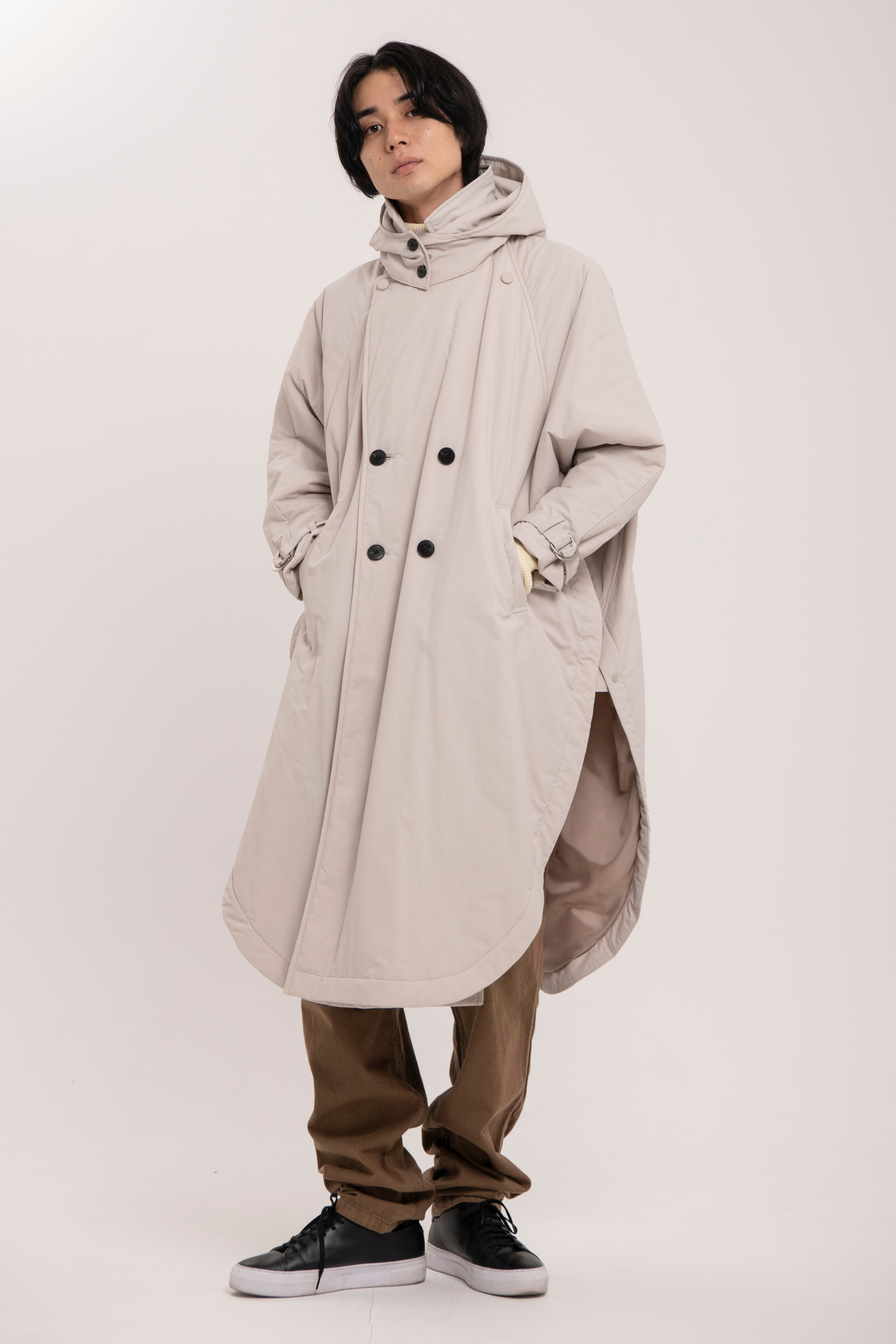 ポンチョコート-Unisex