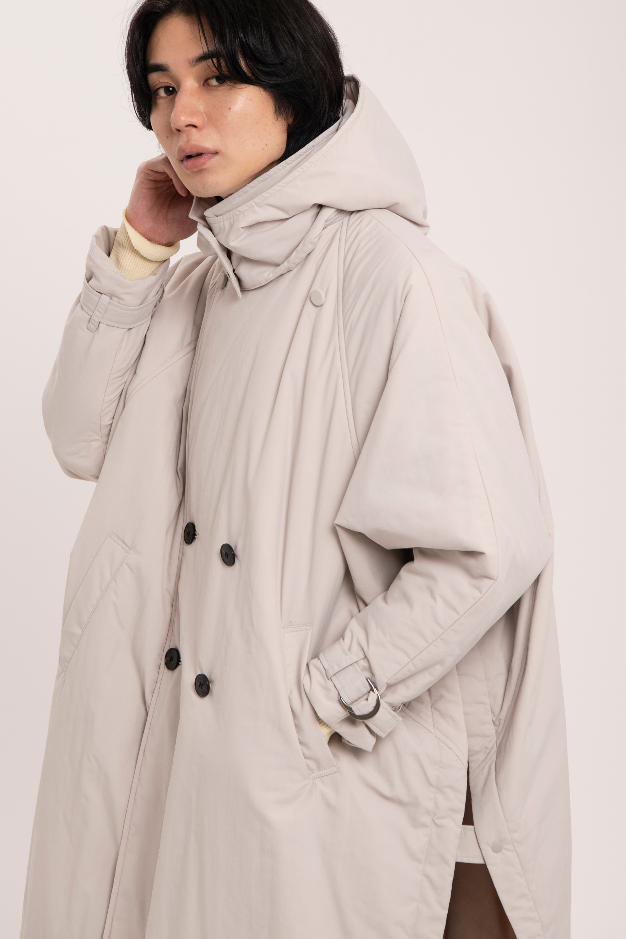 ポンチョコート-Unisex