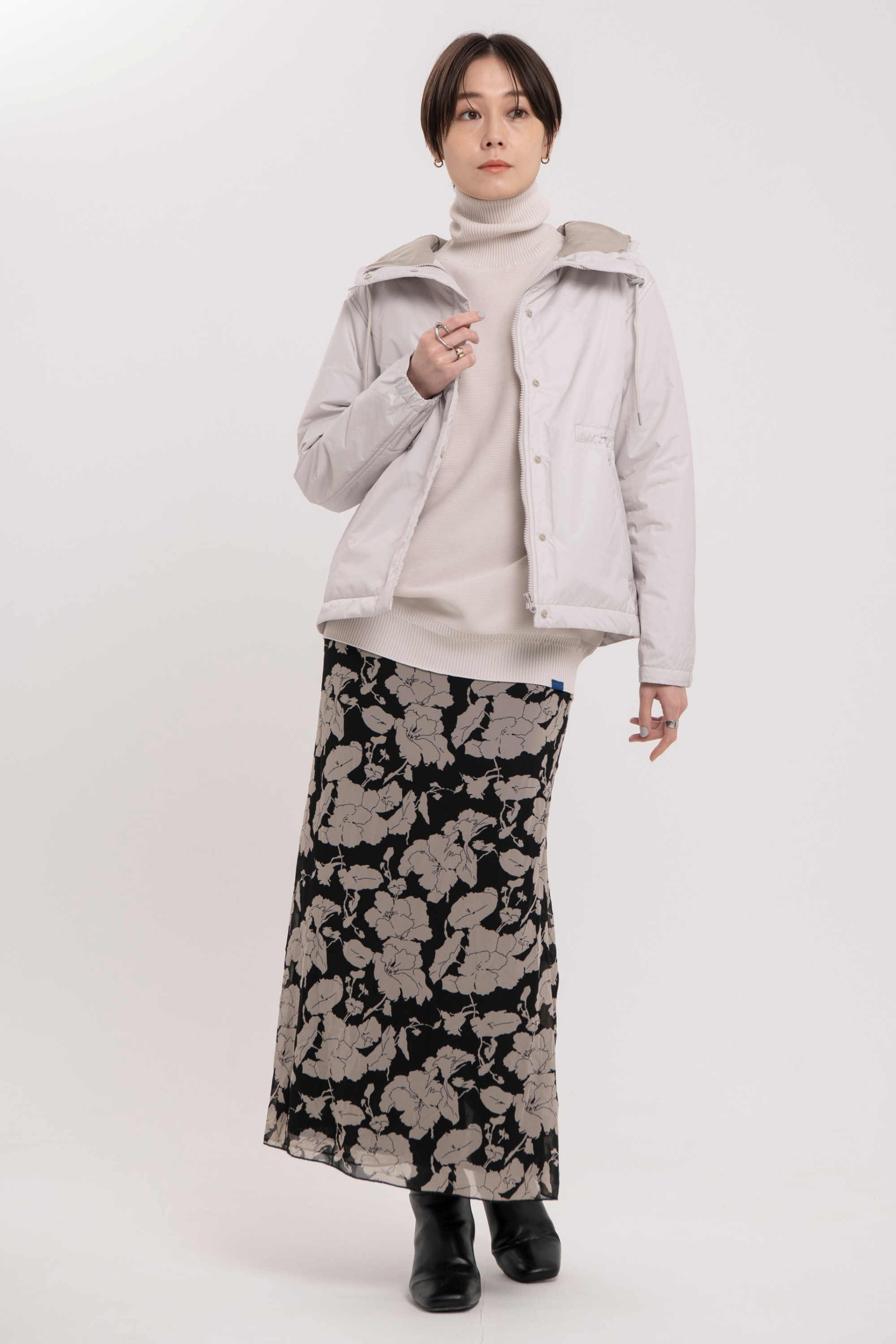 Collarless Trench-Women