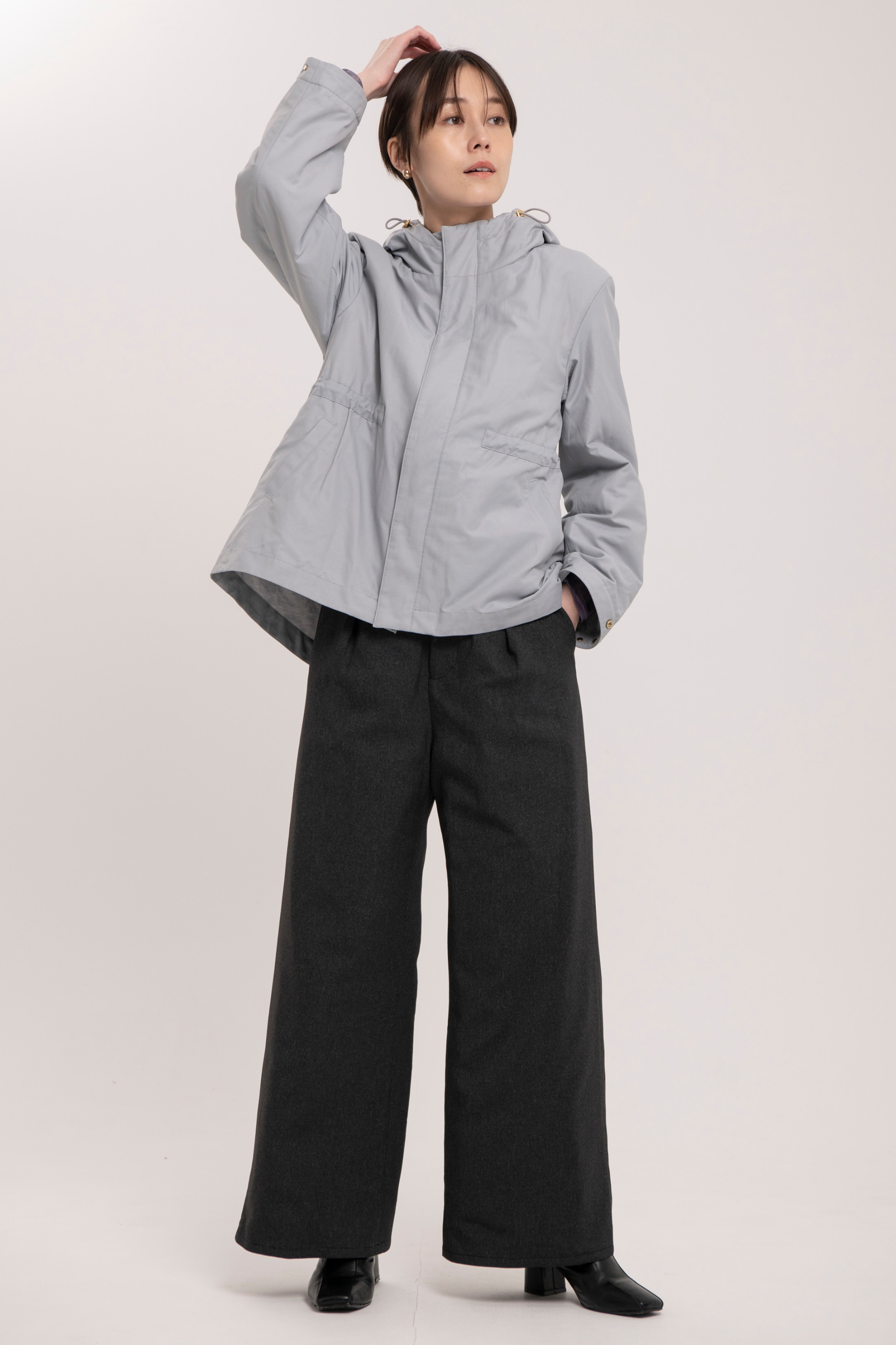 ワイドストレートダウンパンツ -Unisex