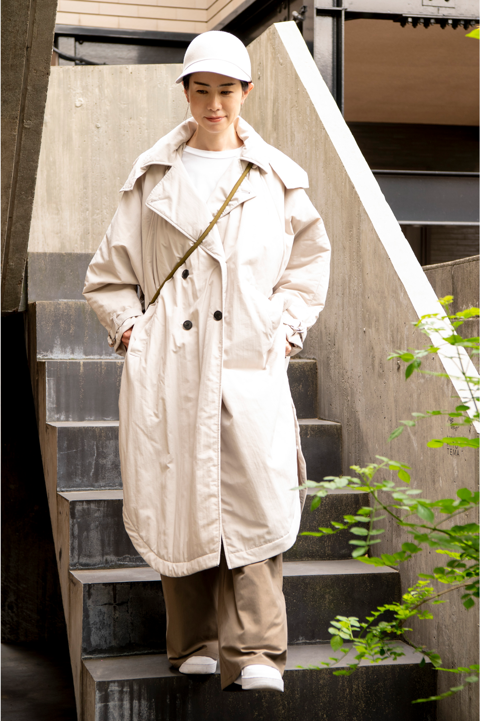 ポンチョコート-Unisex