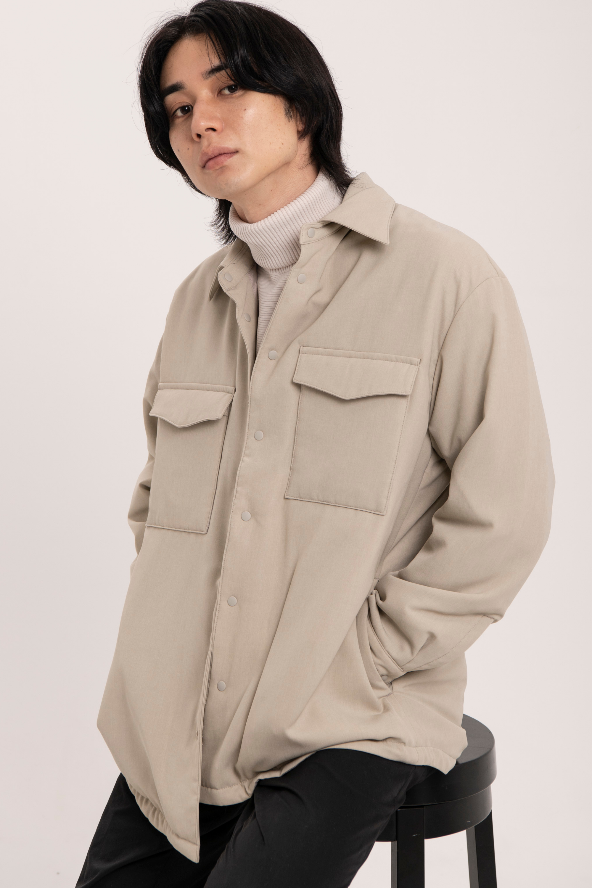 シャツブルゾン-Unisex