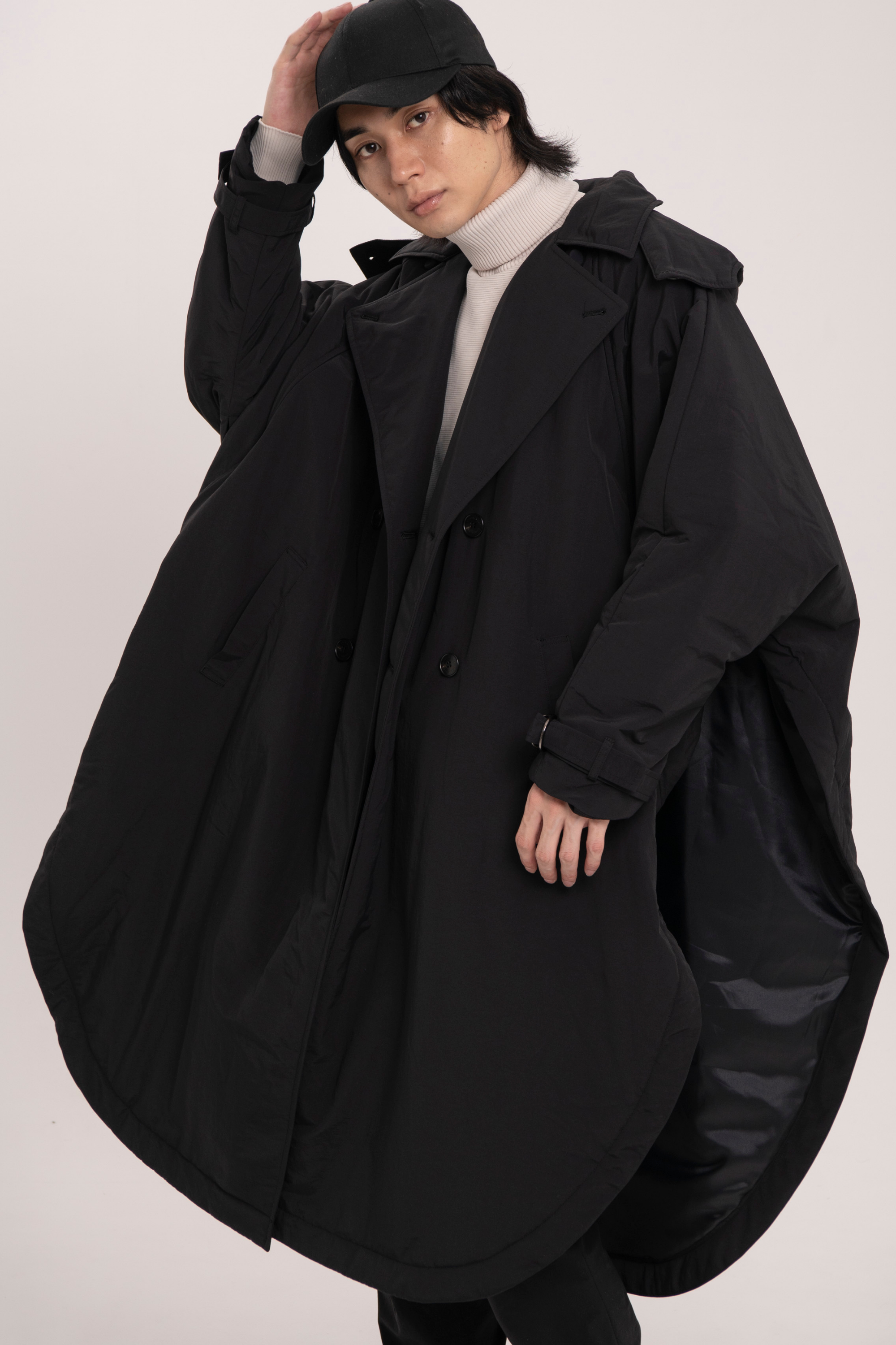 ポンチョコート-Unisex