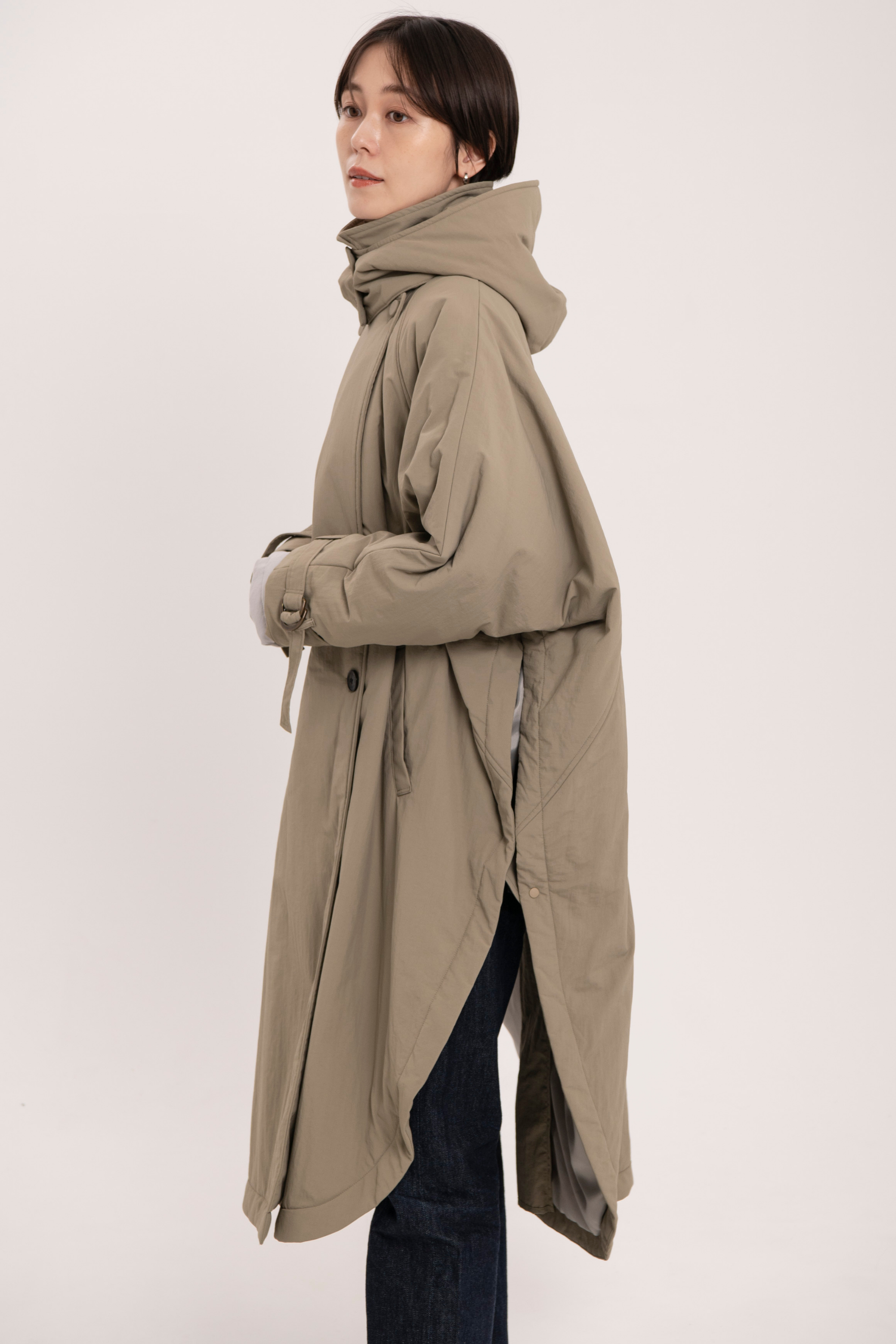 ポンチョコート-Unisex