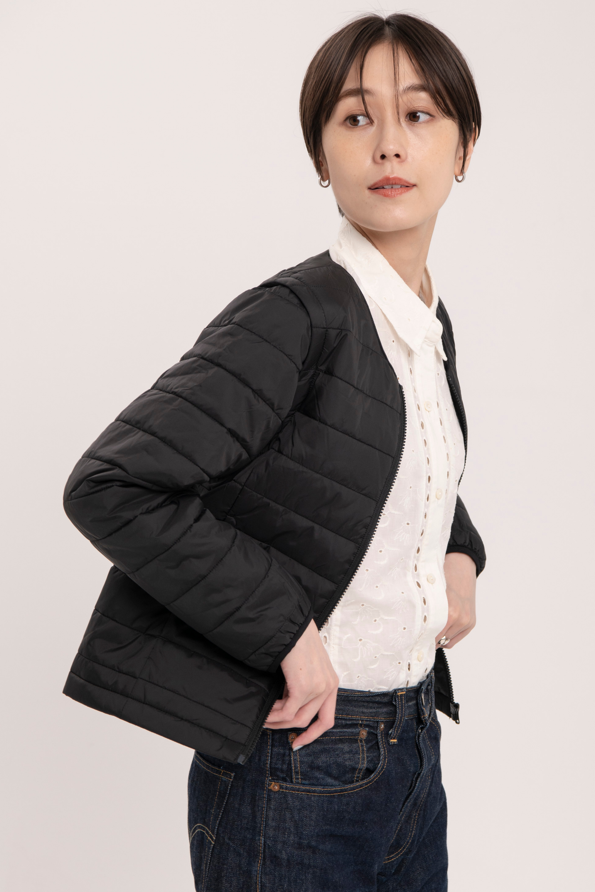 デタッチャブルインナーダウン - Women