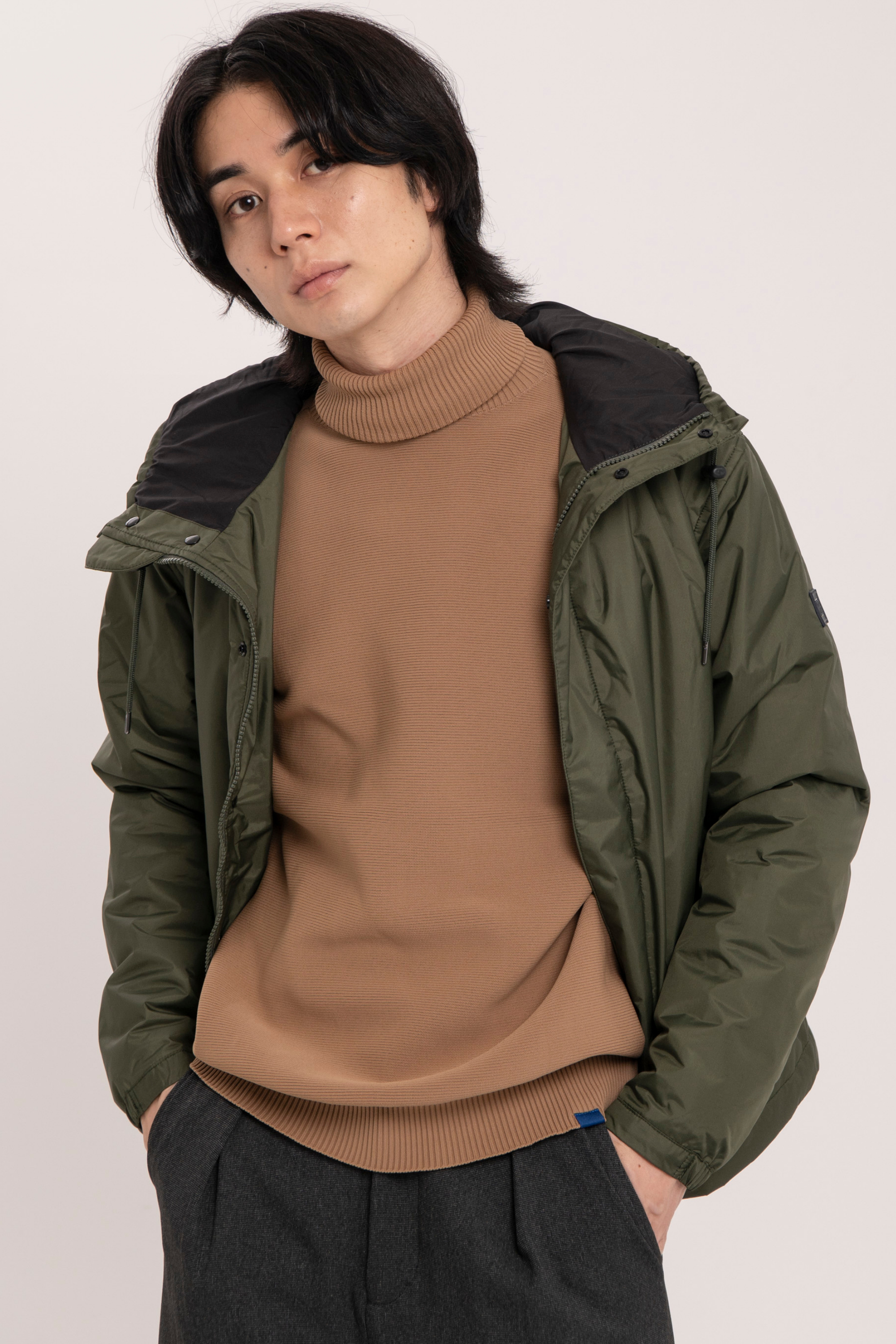 Collarless Trench-Women