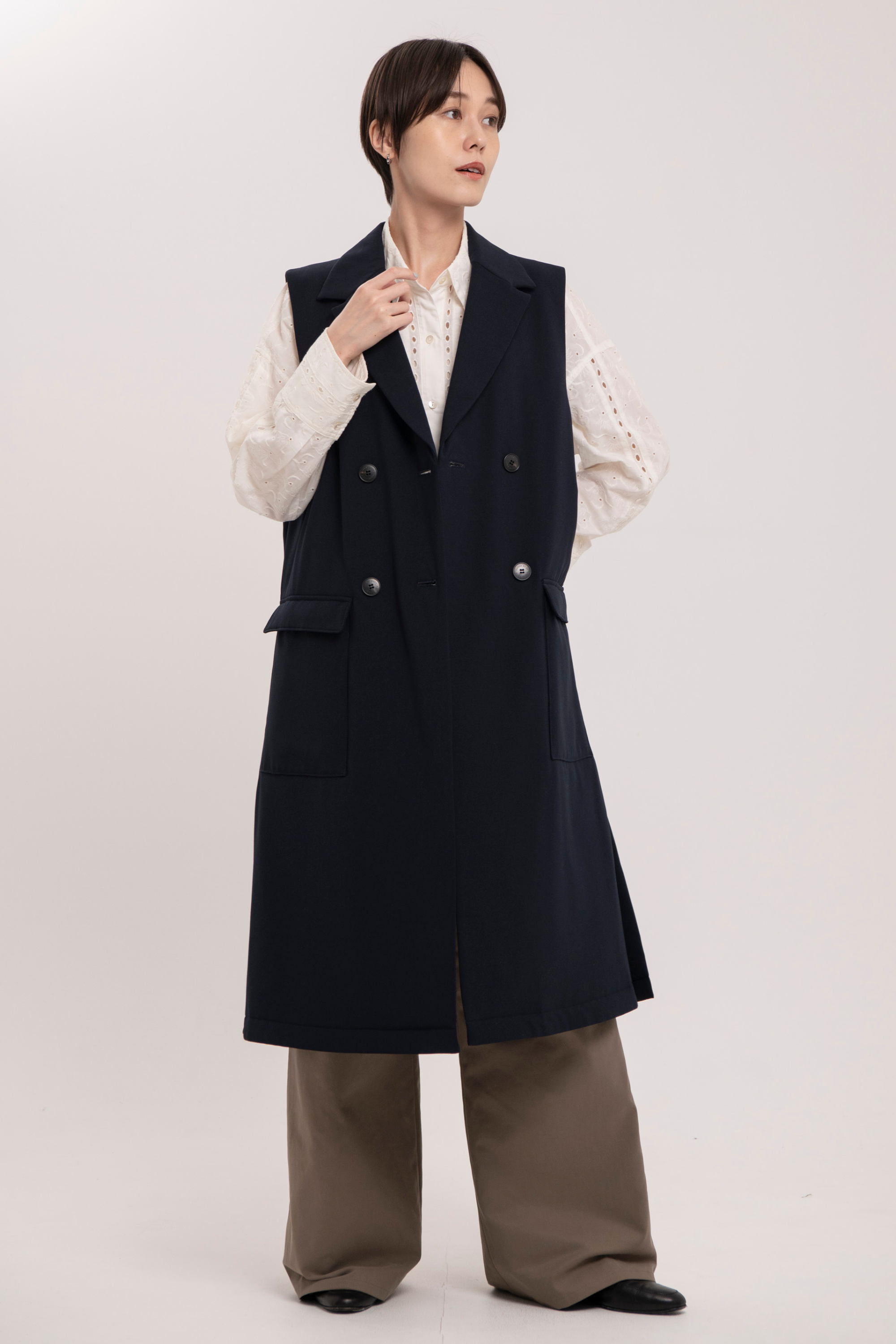 Long Vest-Women