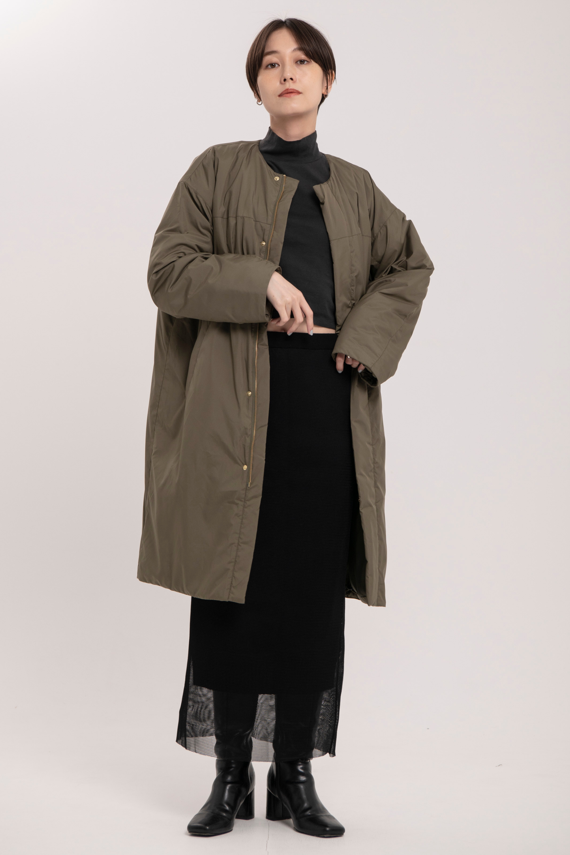 マフラーノットコート -Unisex:【25AW Collection 10月中旬発売予定】