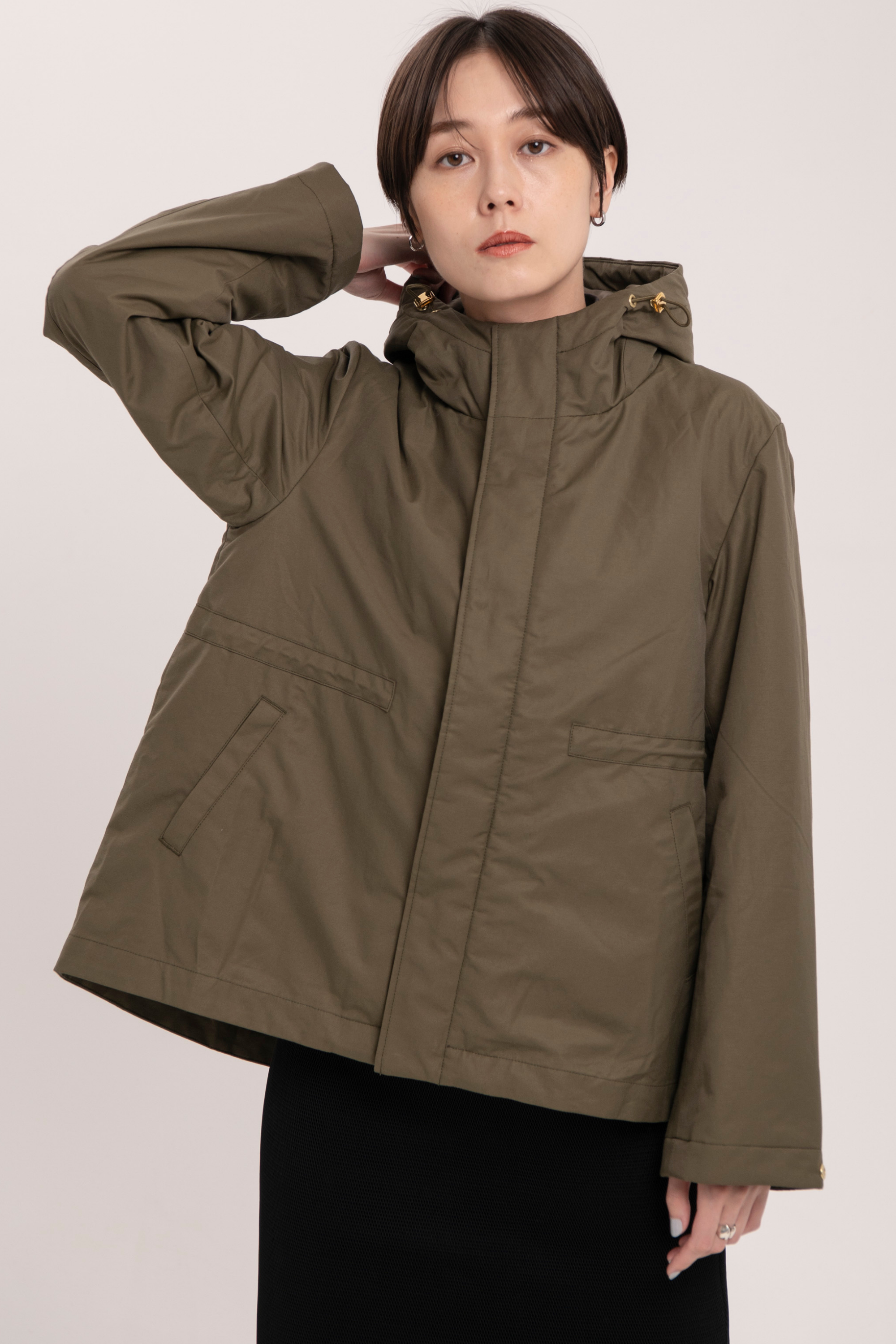 Collarless Trench-Women