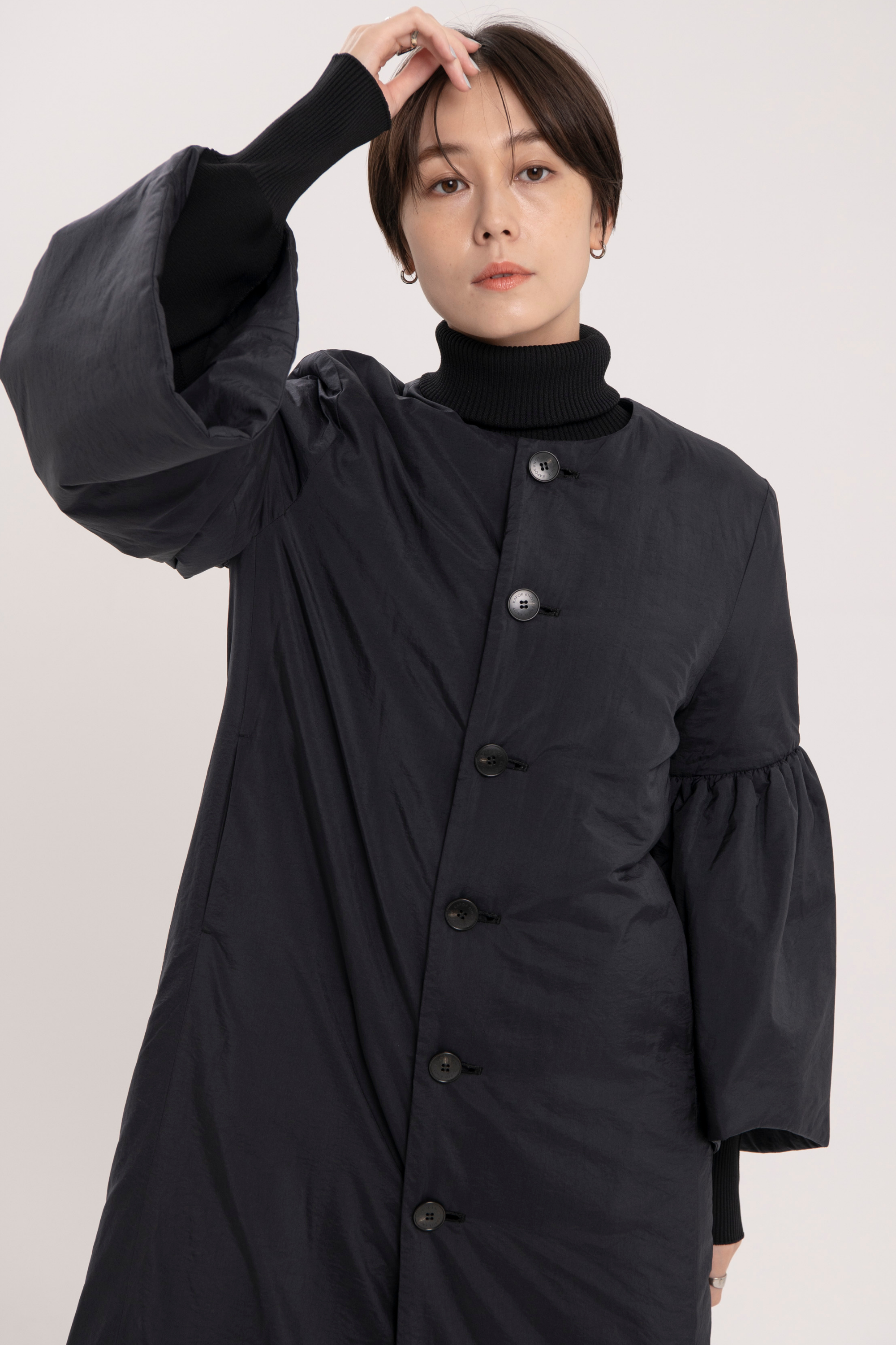 バルーンスリーブコート-Women