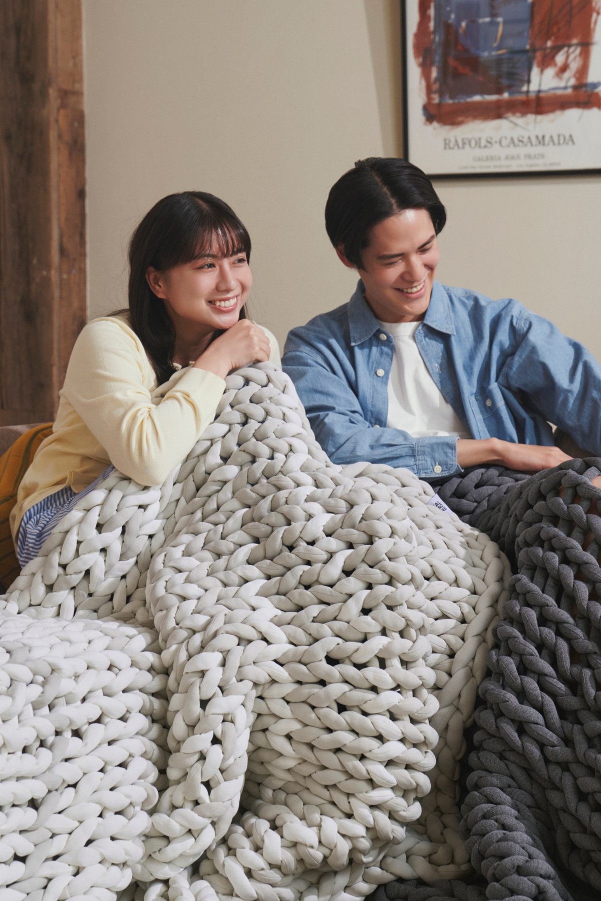 【コラボ商品】リカバリー加重ブランケットMUSUBI × JOURNAL STANDARD FURNITURE