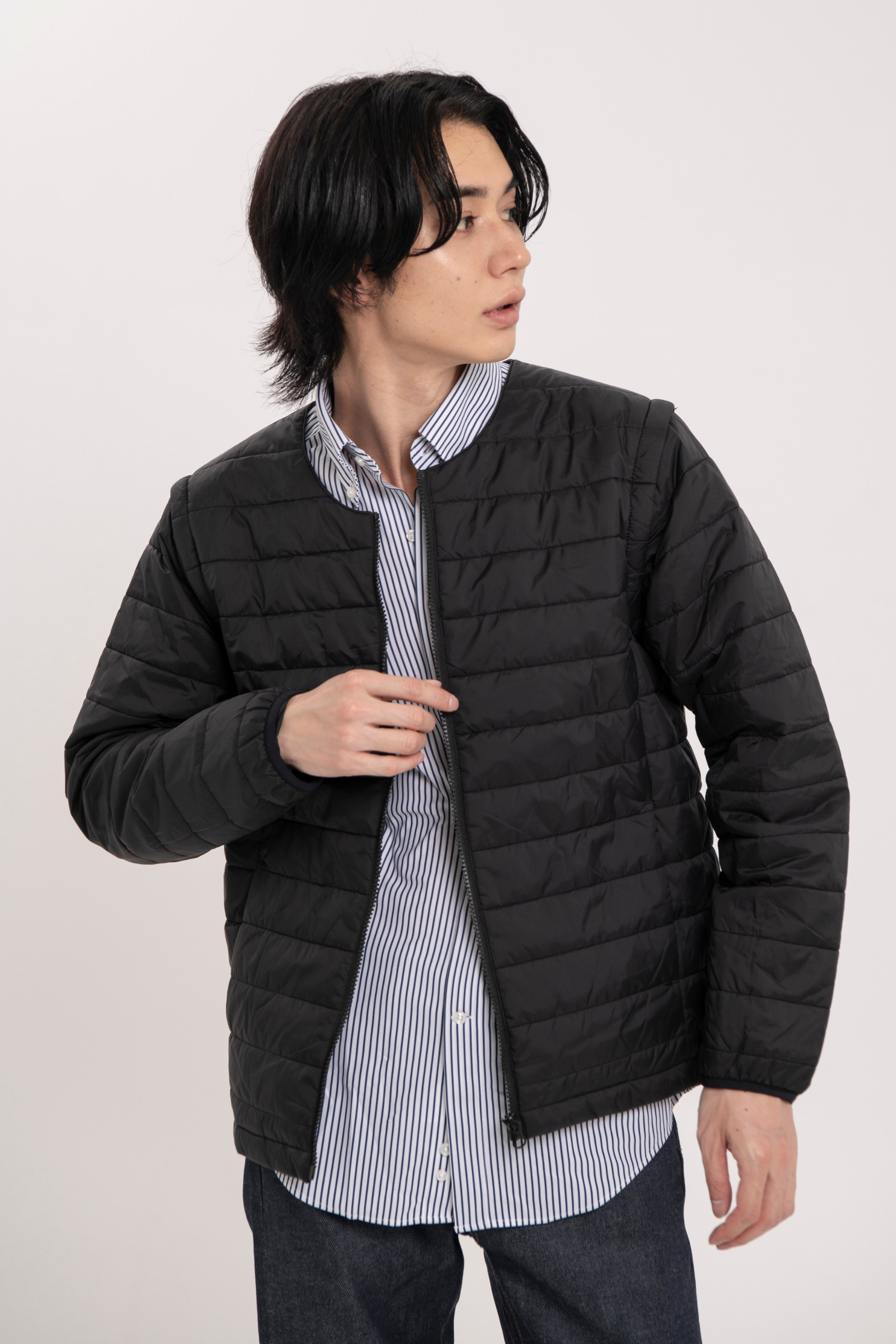 デタッチャブルインナーダウン - Men