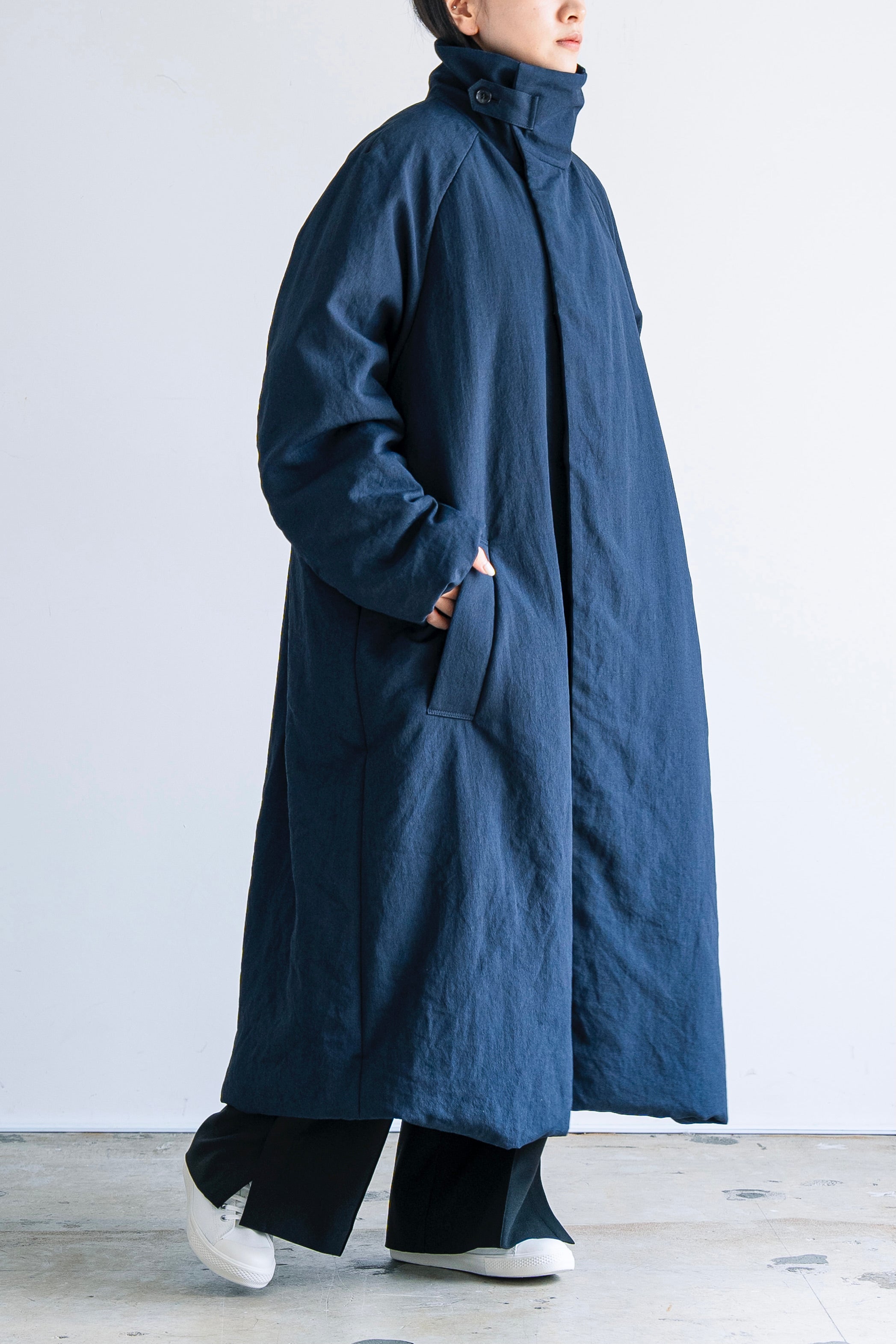 スタンドカラーコート-Unisex【新色追加】