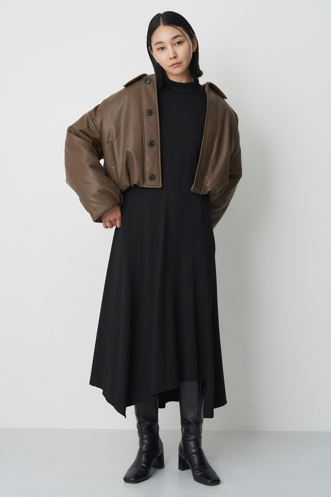 Collarless Trench-Women