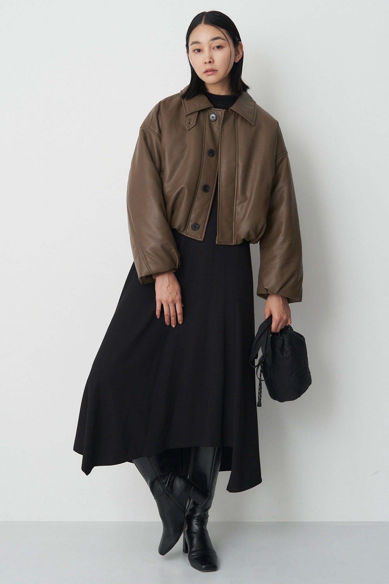 Collarless Trench-Women