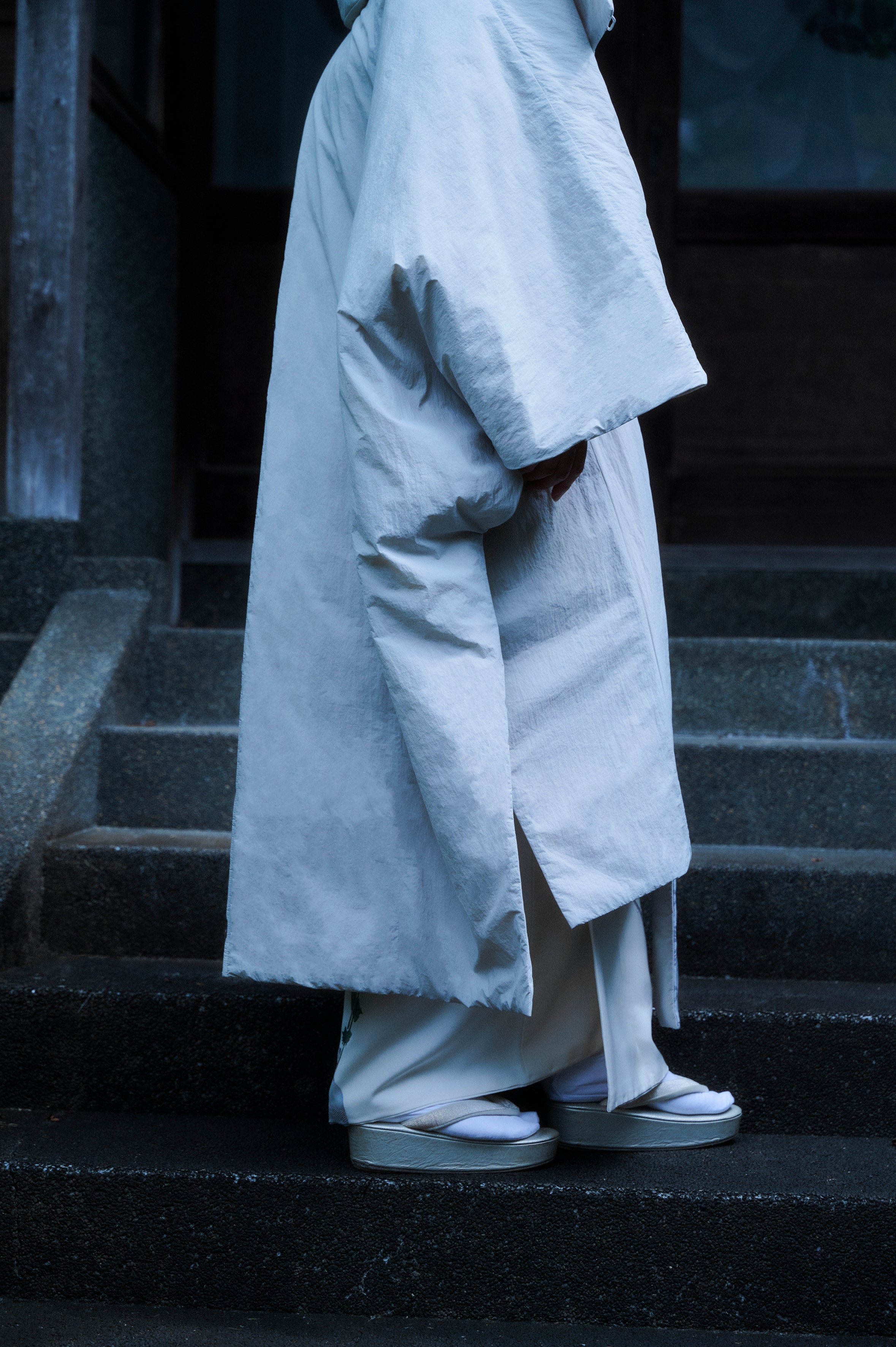 Kimono Poncho Coat -Ume- ナンバリングVer. Unisex【抽選商品:お届け11月中旬を予定】