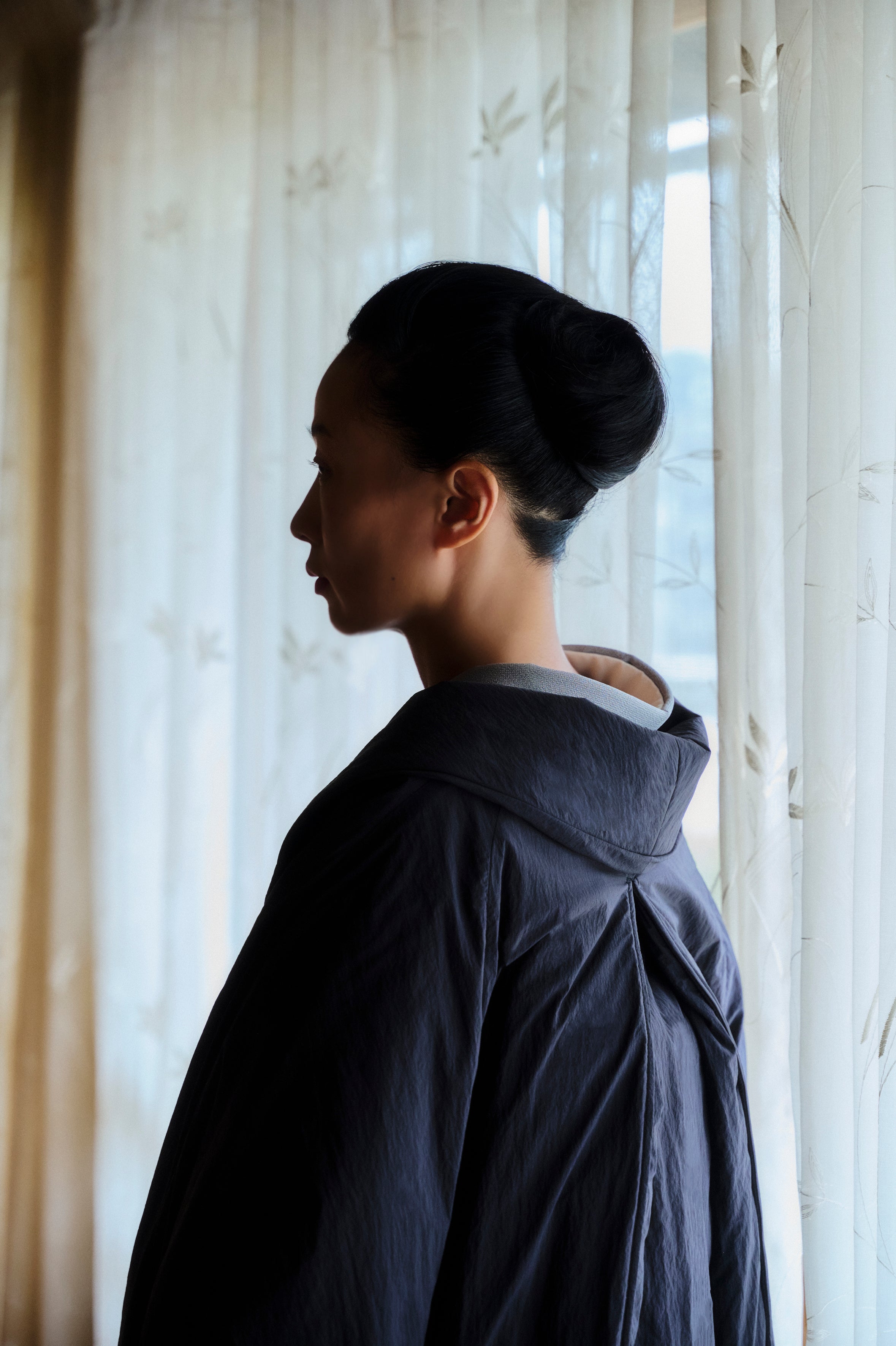 Kimono Poncho Coat - Unisex 【お届け:10月中旬予定】