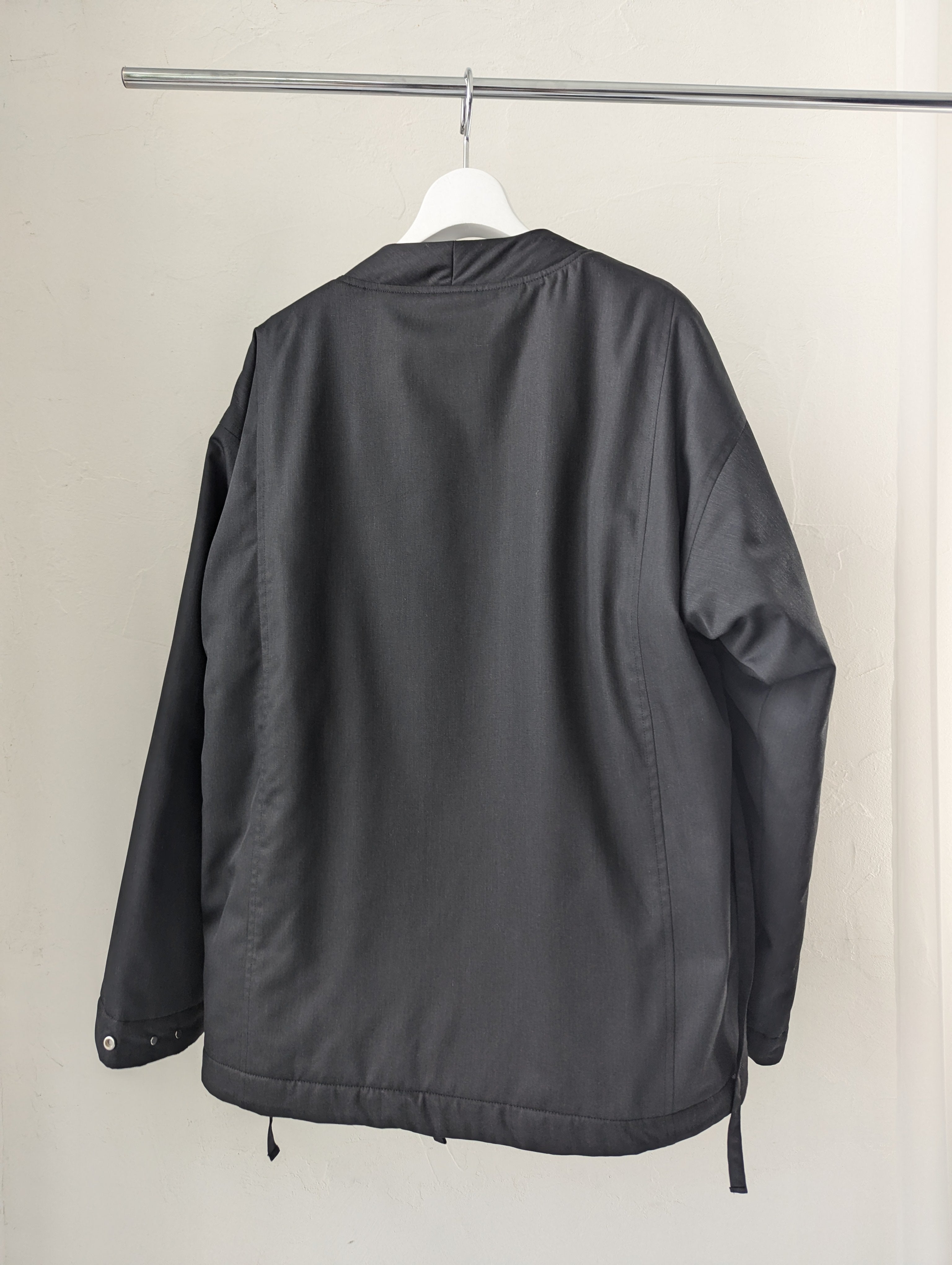 Collarless Trench-Women