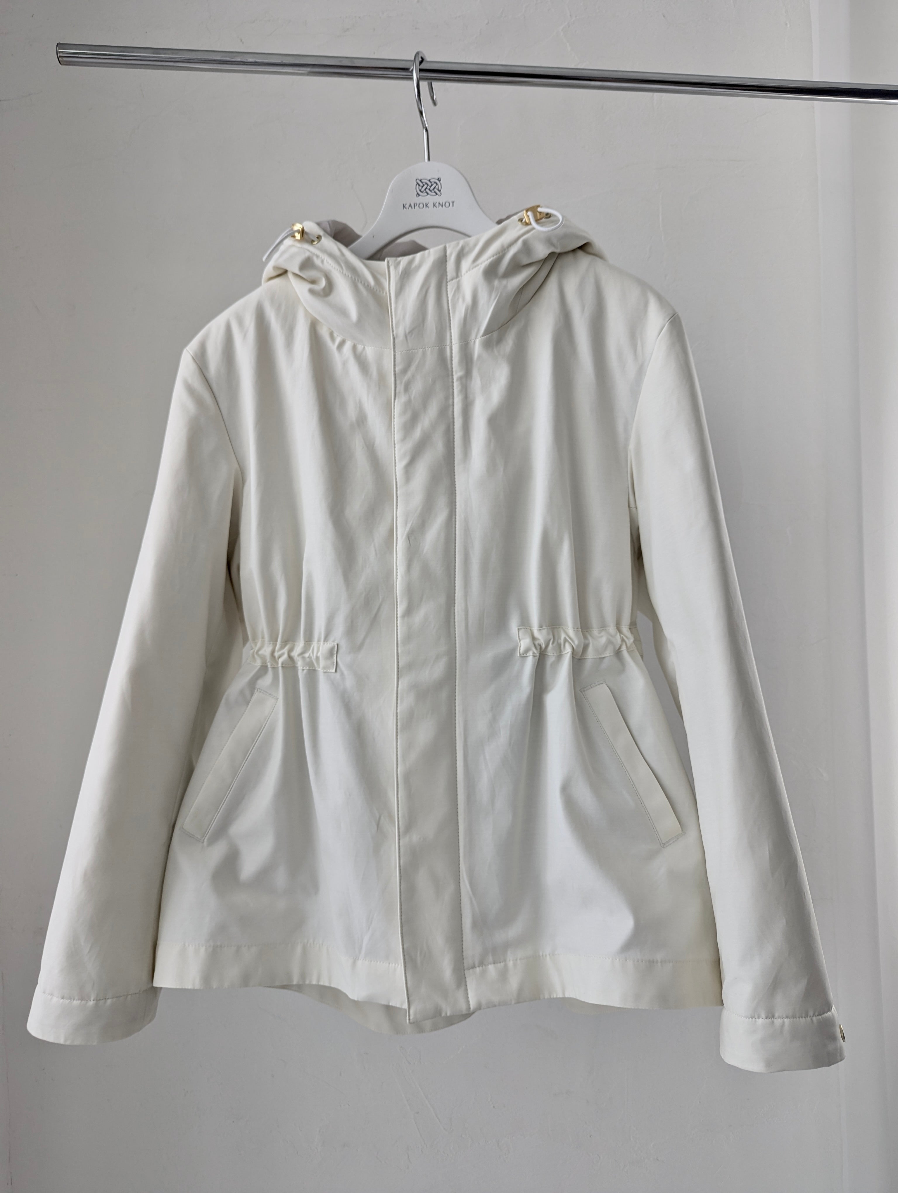 Collarless Trench-Women