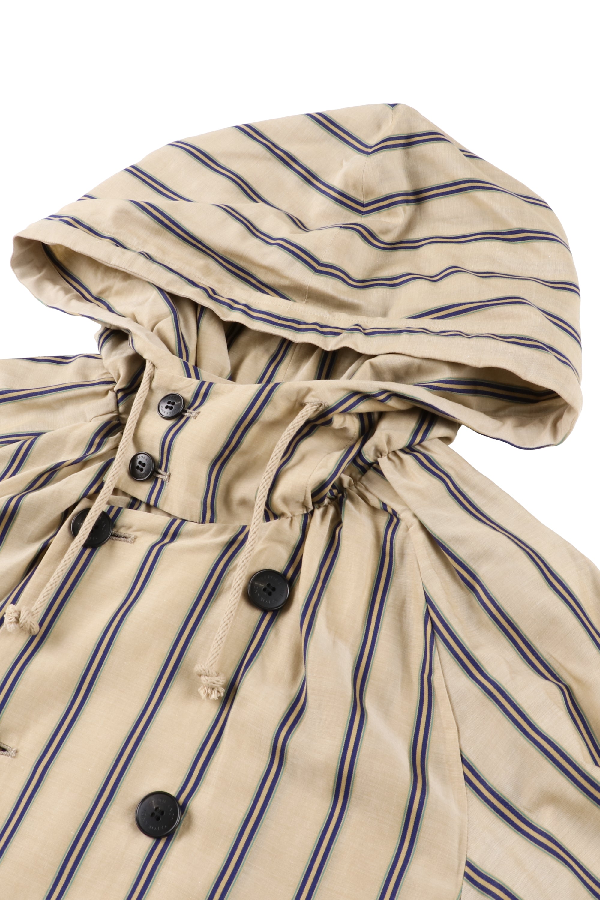 Hood trench: Striped - Unisex