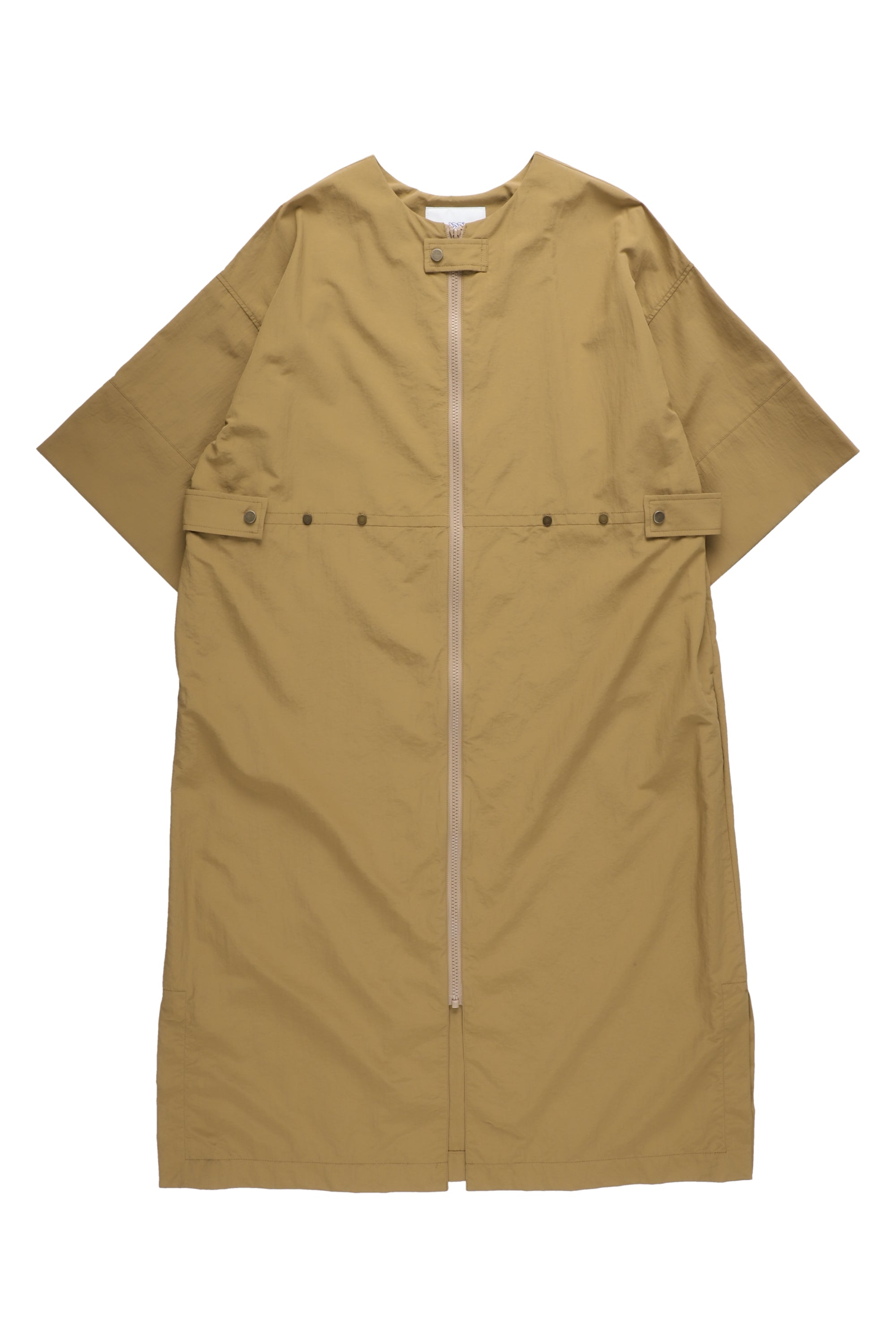 【Unisex】ガウンワンピース:ハーフスリーブ