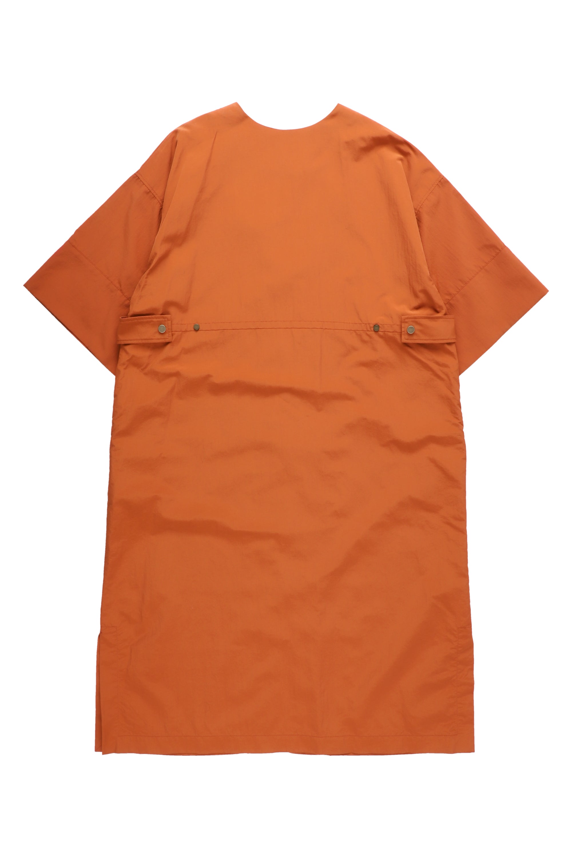 【Unisex】ガウンワンピース:ハーフスリーブ