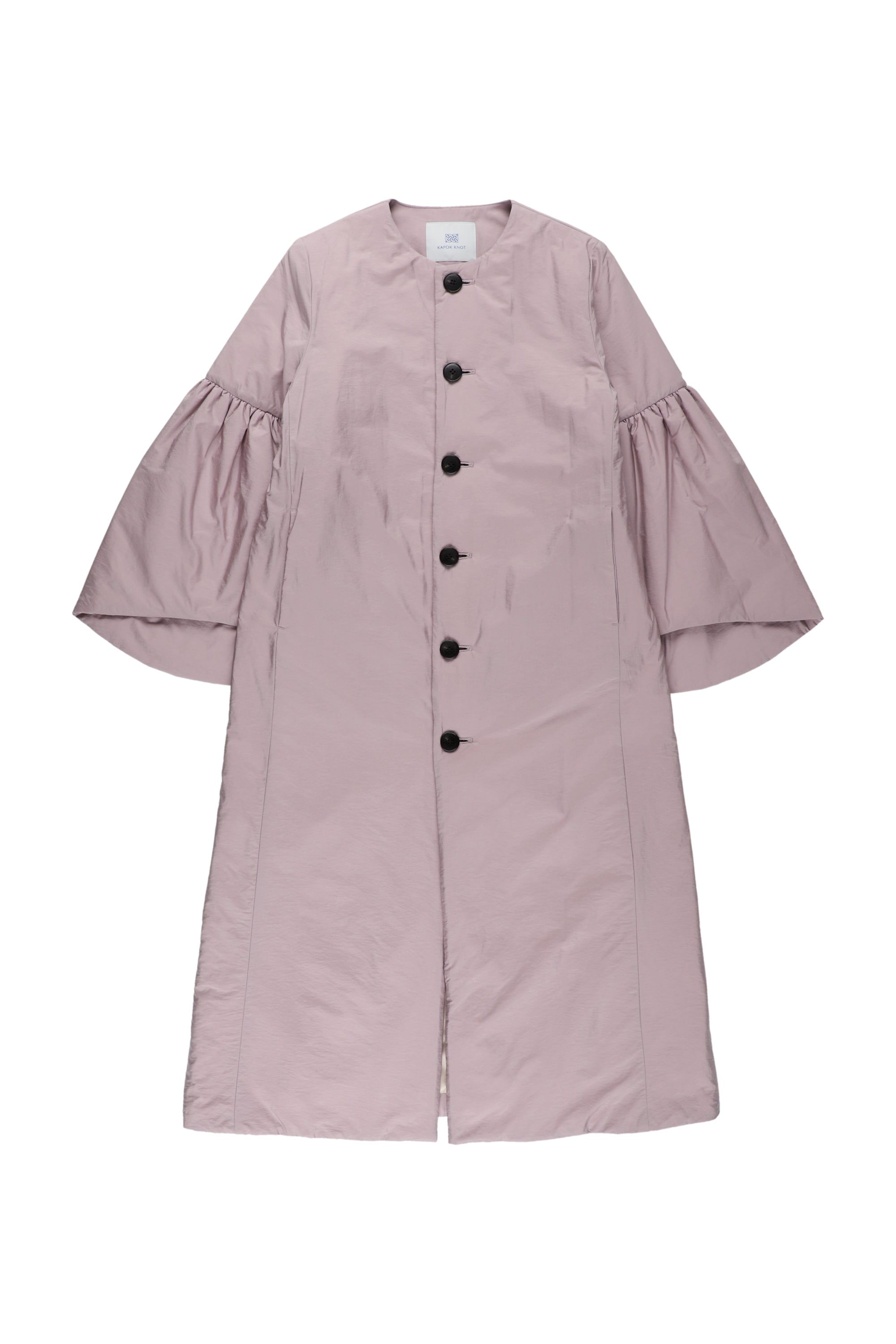 Balloon sleeve coat-Women