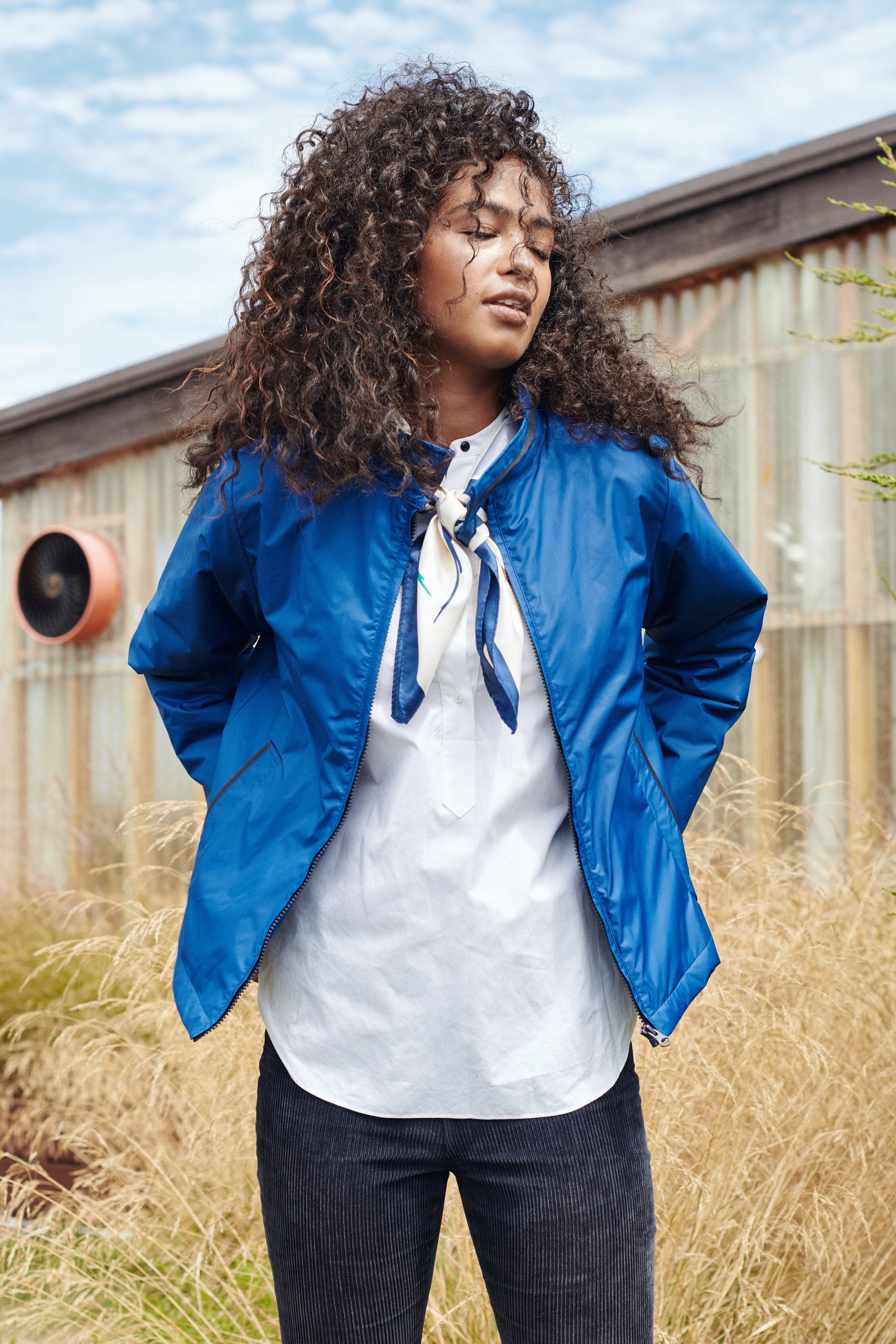 Kapok Down Harrington Jacket-Women's