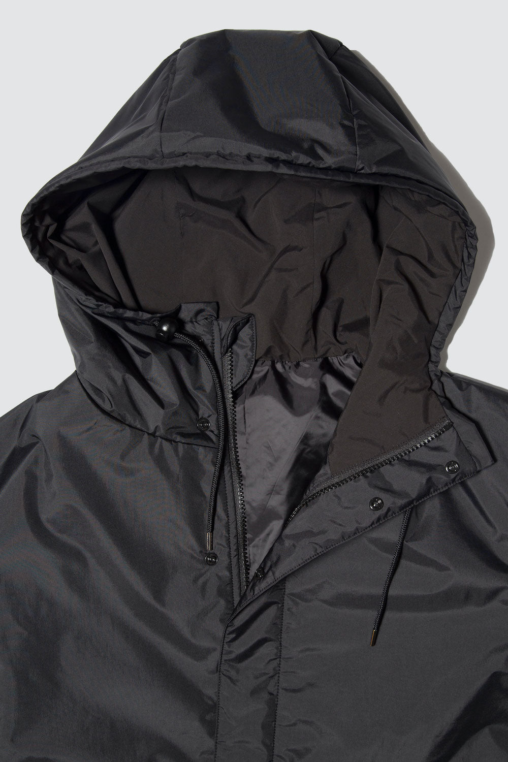 Kapok Down Hooded Jacket-Men’s