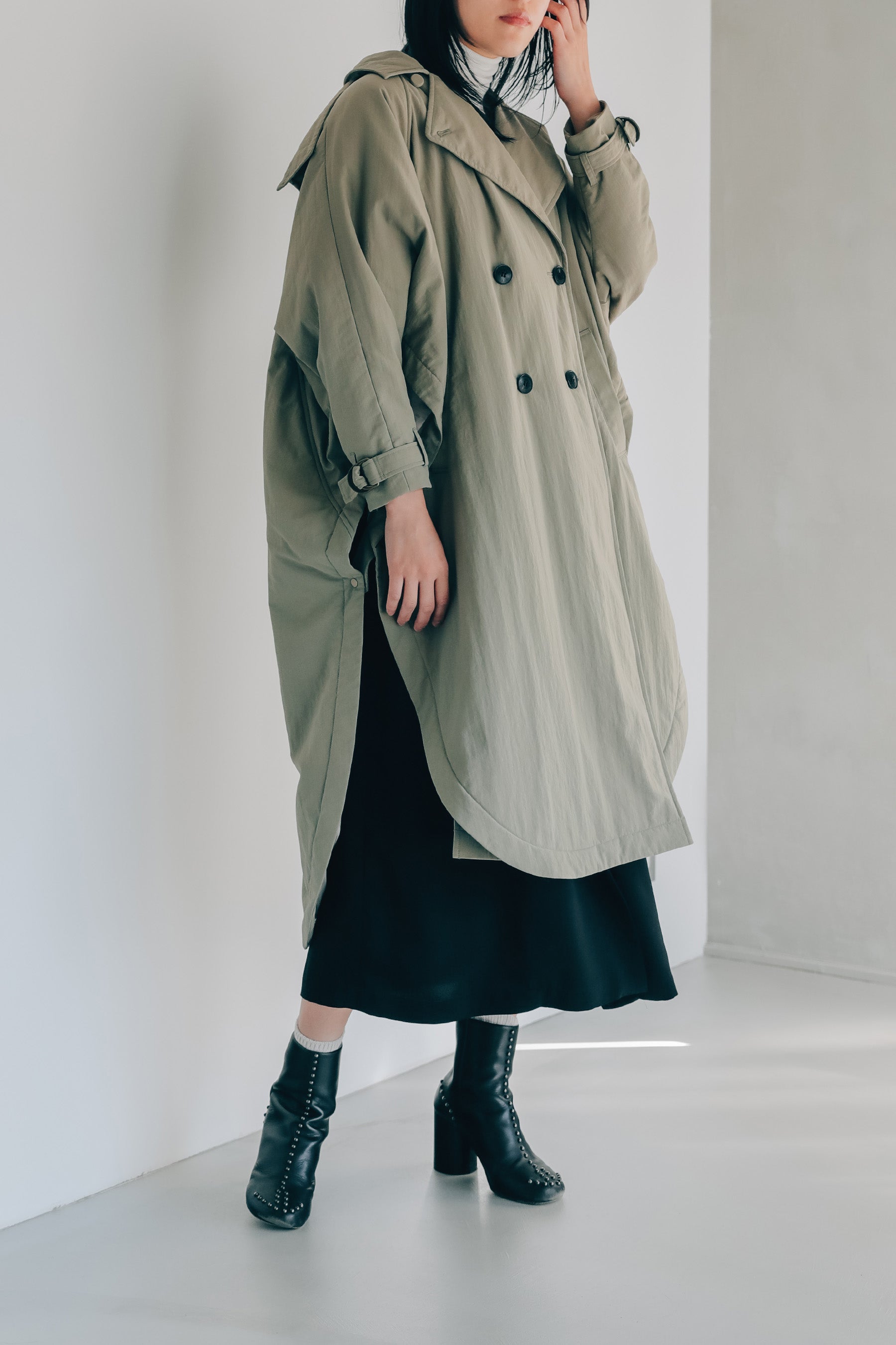 ポンチョコート-Unisex