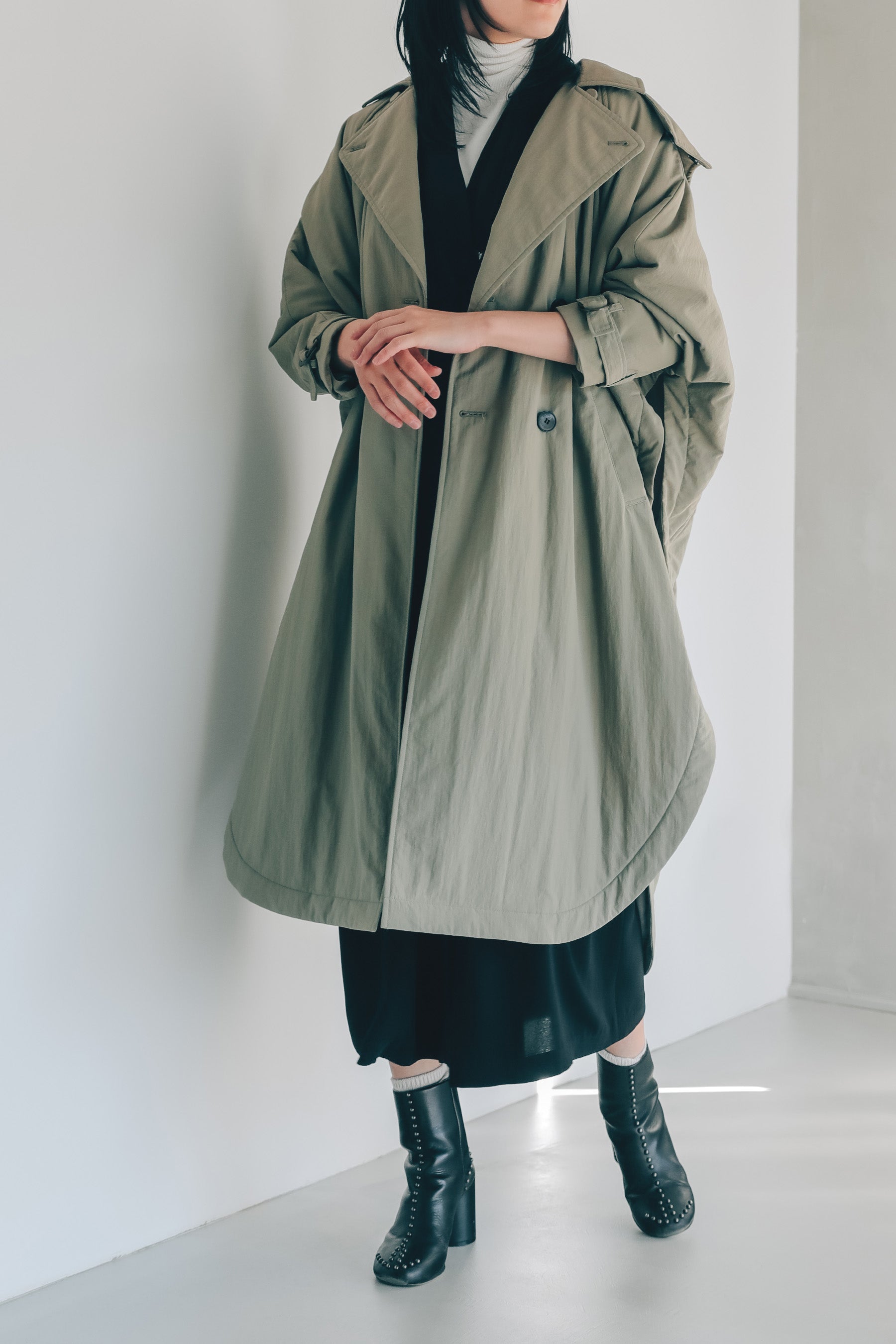 ポンチョコート-Unisex