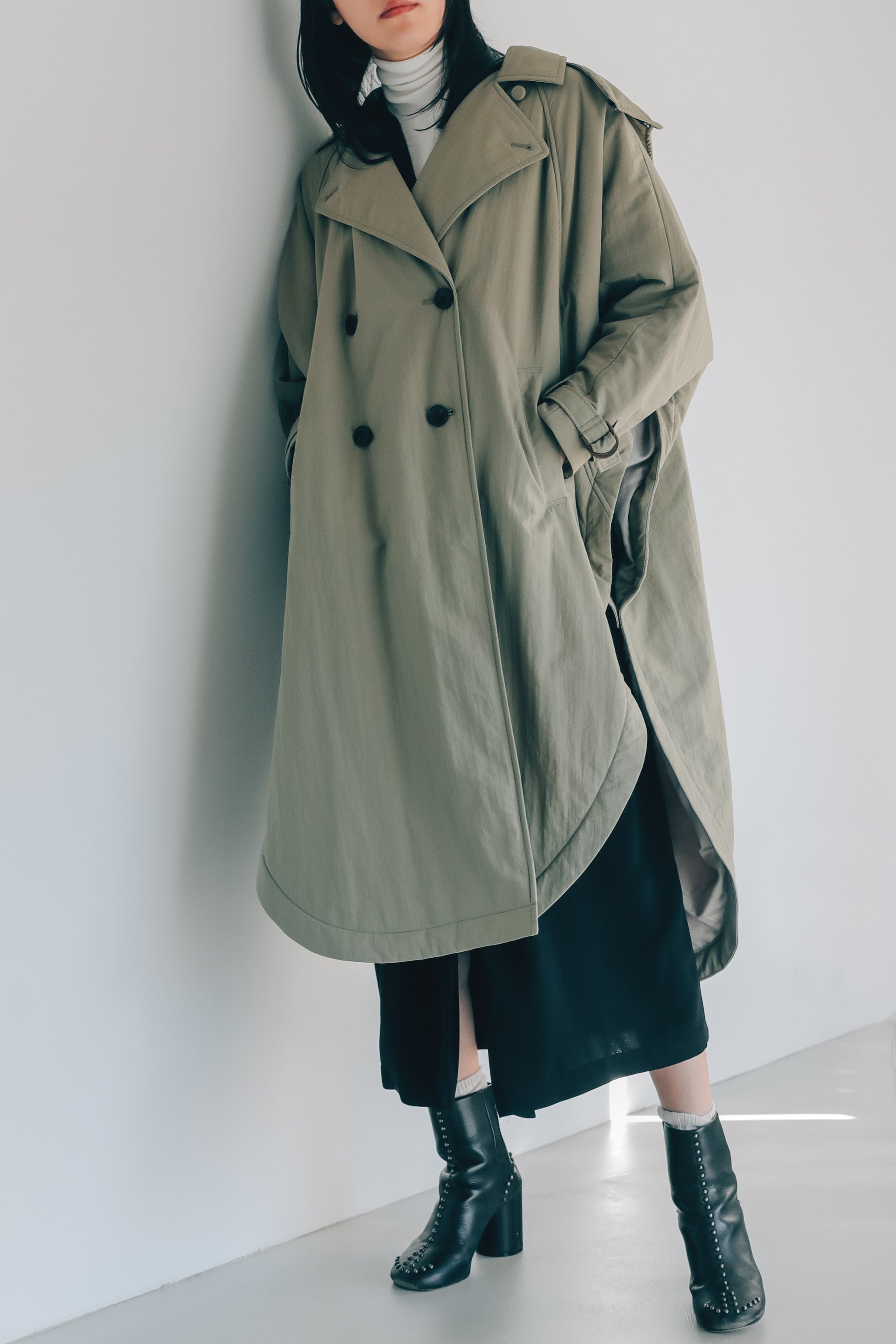 ポンチョコート-Unisex