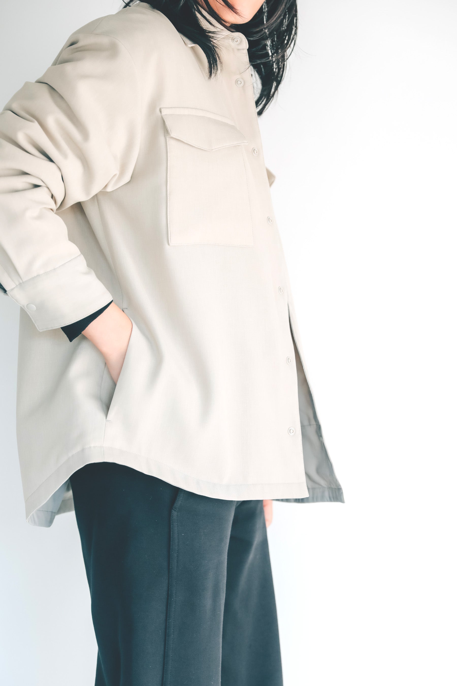 シャツブルゾン-Unisex