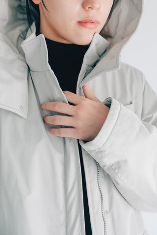 Waist Mark Parka Coat-Women