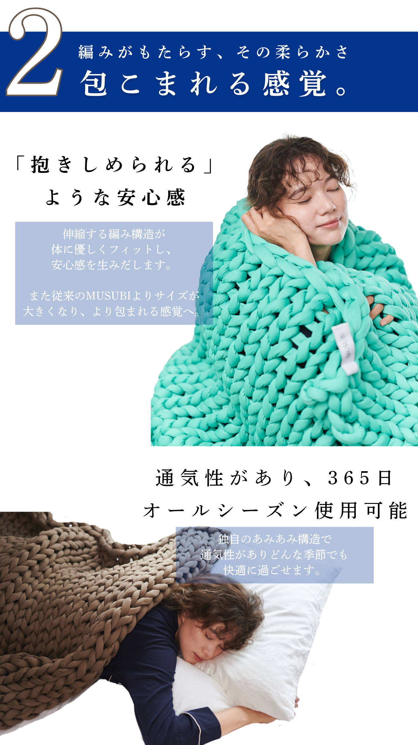 リカバリー加重ブランケット MUSUBI 完全ガイド