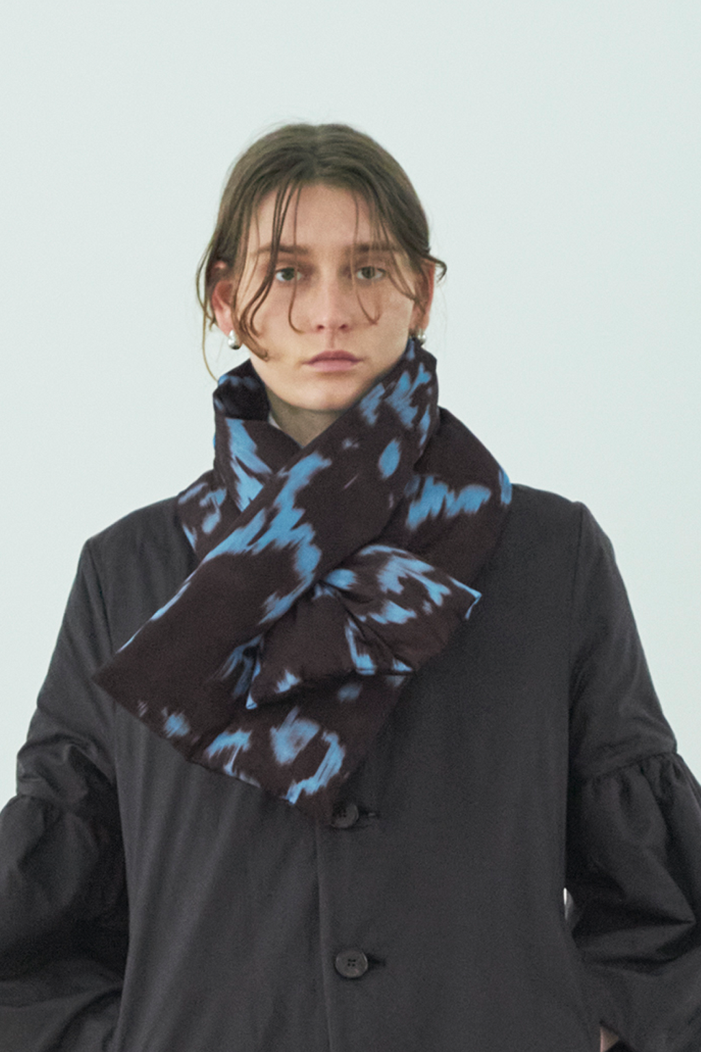 ダウンストール (プリント)-Unisex ダウンストール (プリント)-Unisex