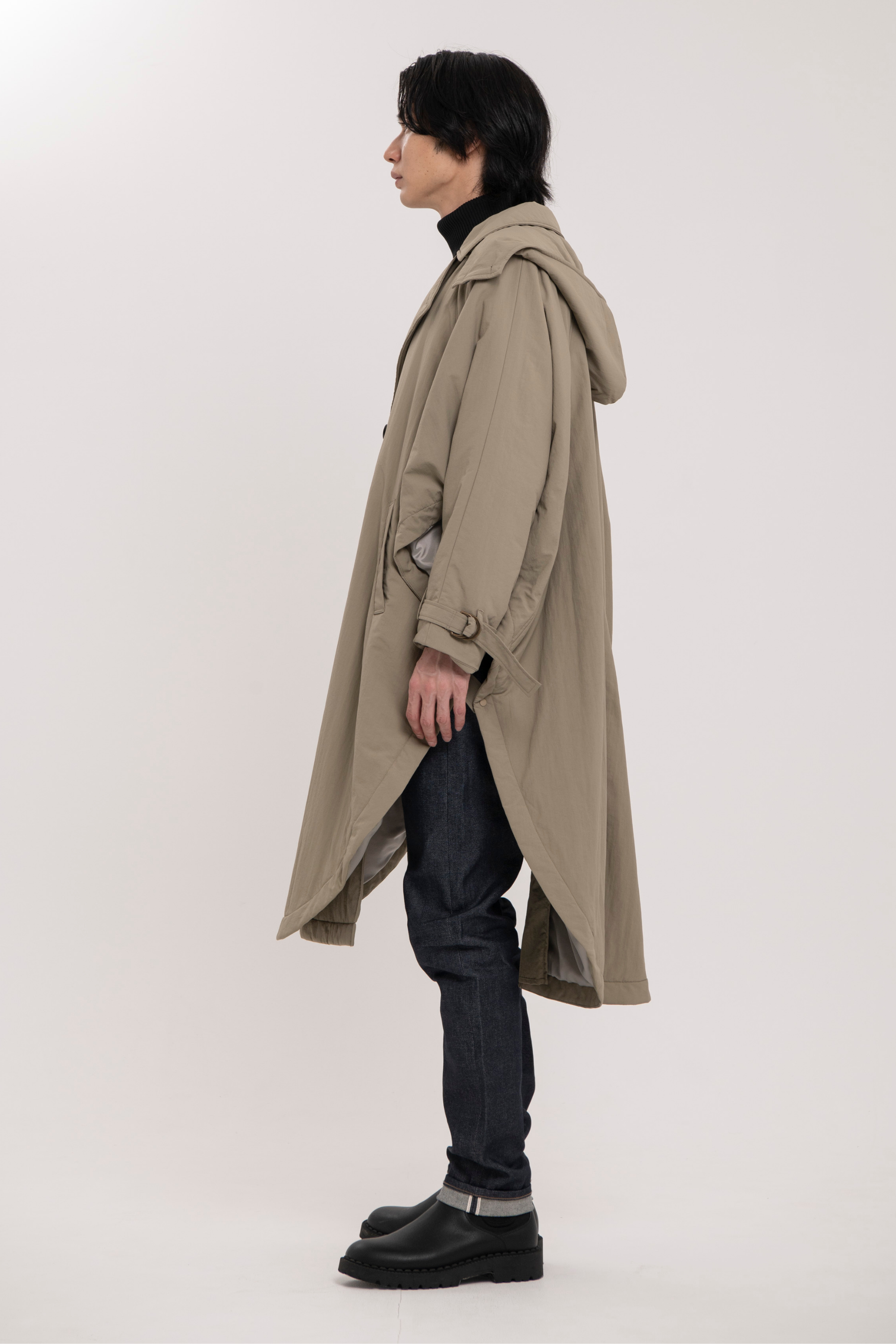 ポンチョコート-Unisex