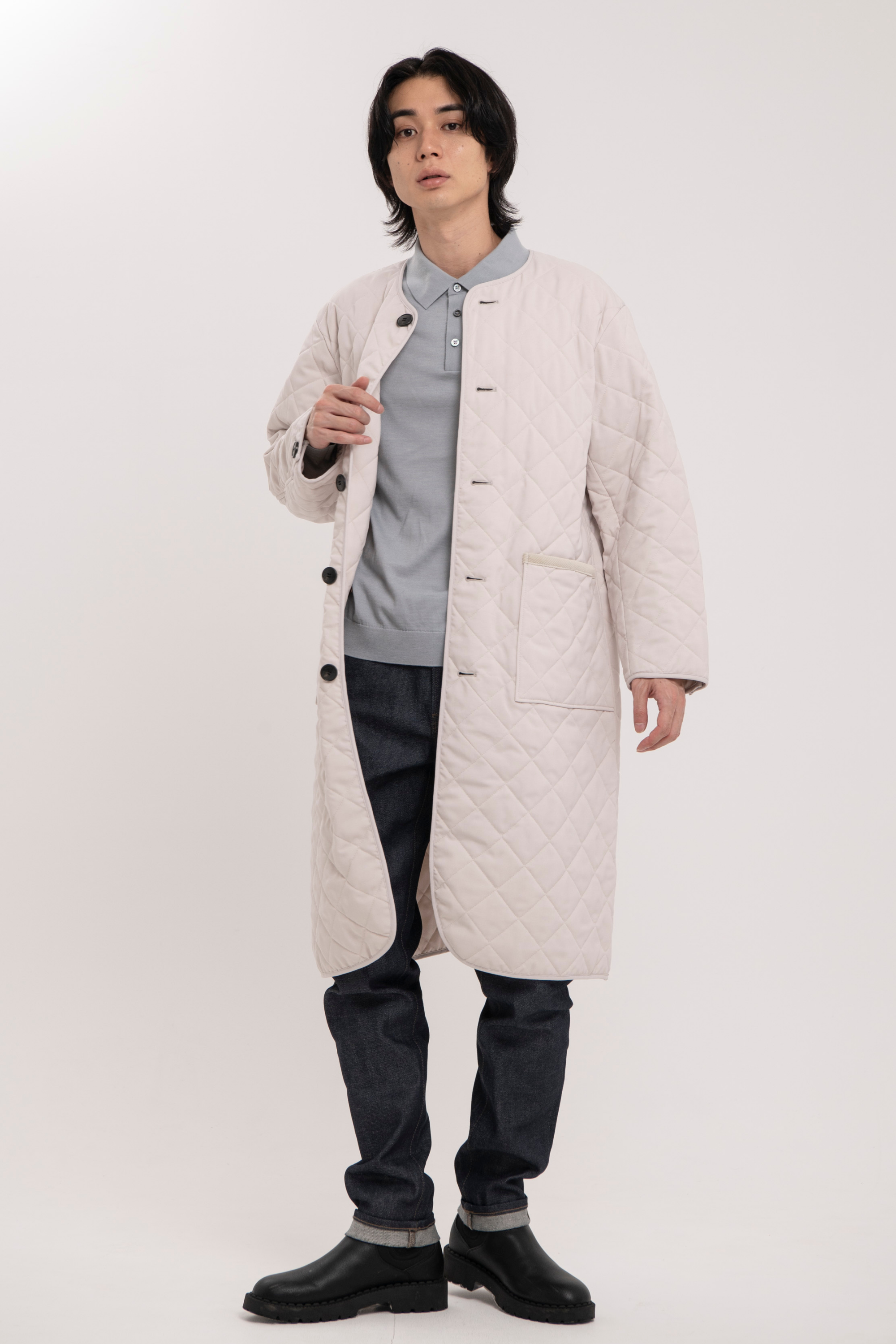 キルティングコート - Unisex -