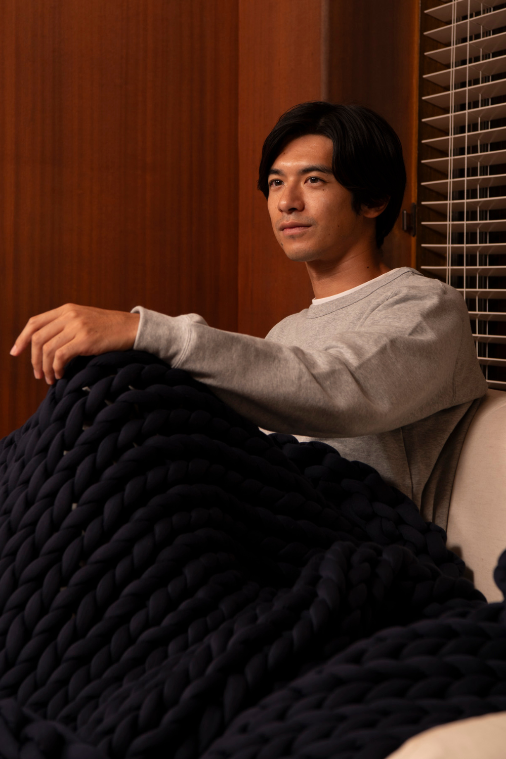 KAPOK KNOT リカバリー荷重ブランケットMUSUBI-en Lサイズ