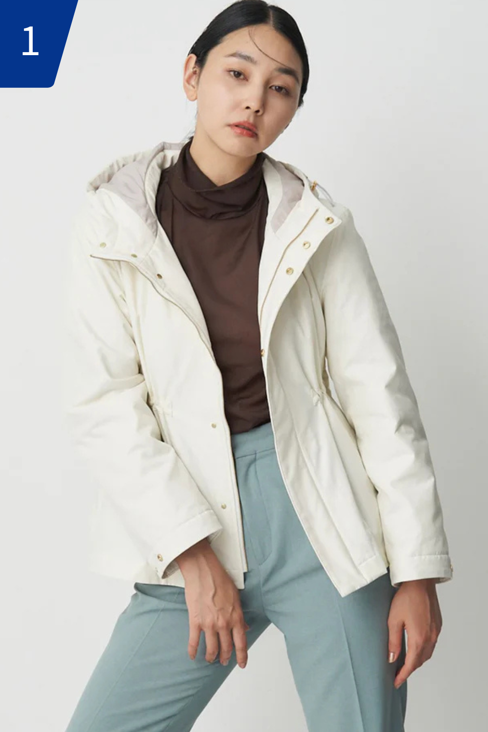 Collarless Trench-Women 