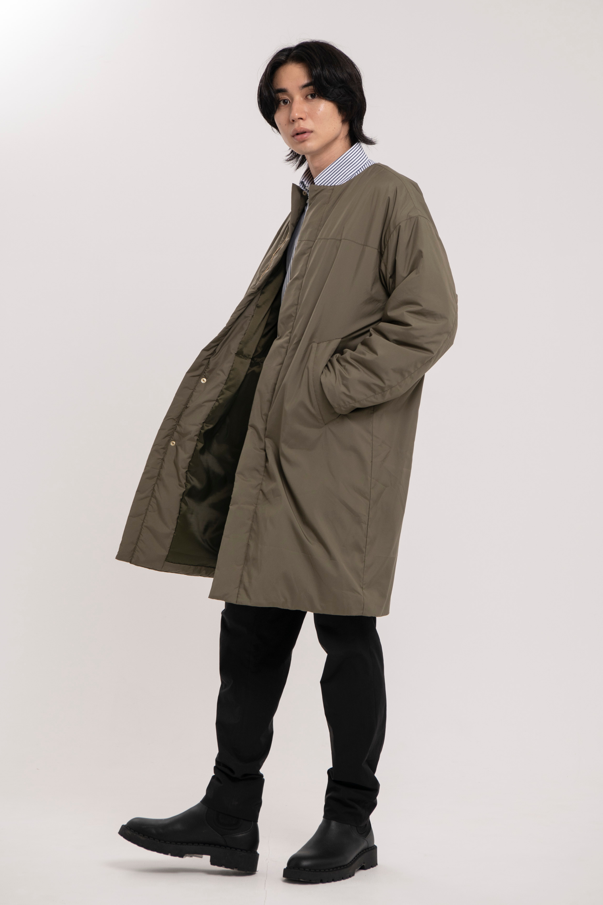 マフラーノットコート -Unisex：【25AW Collection 10月中旬発売予定】
