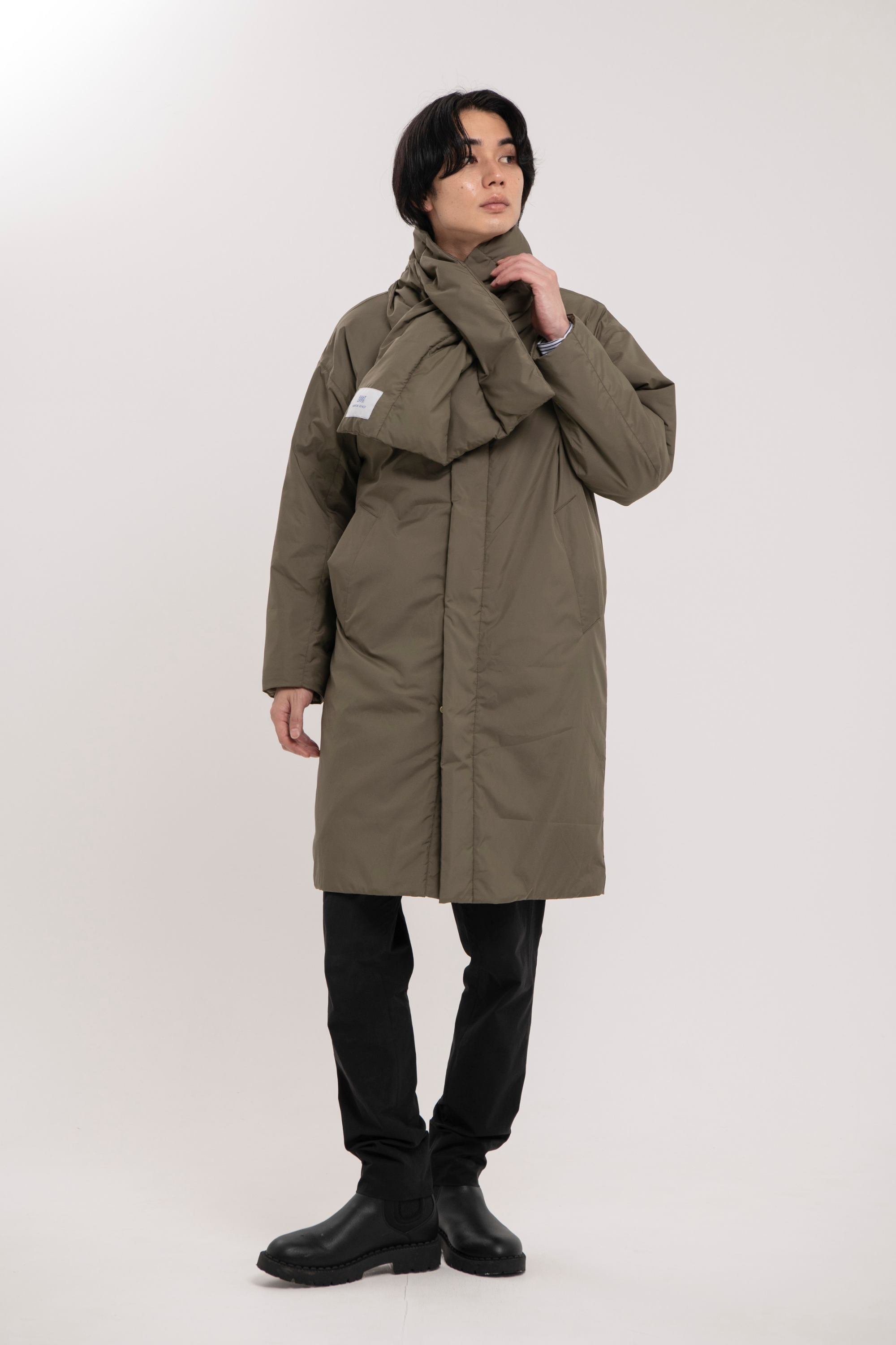 マフラーノットコート -Unisex：【25AW Collection 10月中旬発売予定】
